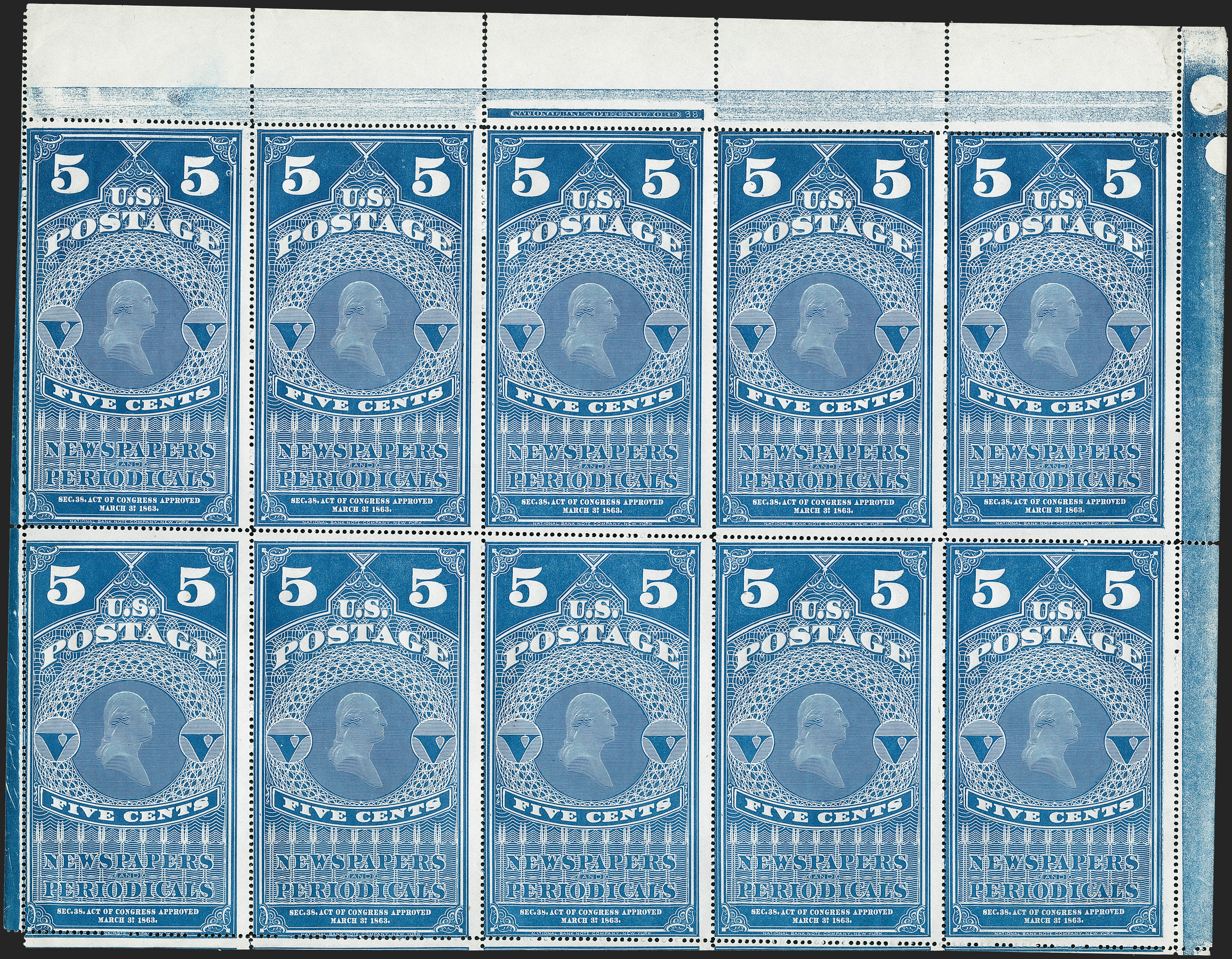 Sale no. 1209 — Lot no. 1381 — Siegel Auction Galleries