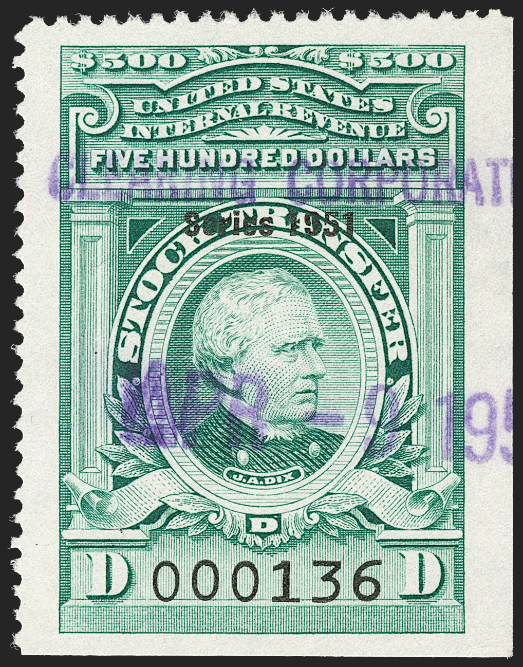 Sale no. 1209 — Lot no. 1628 — Siegel Auction Galleries