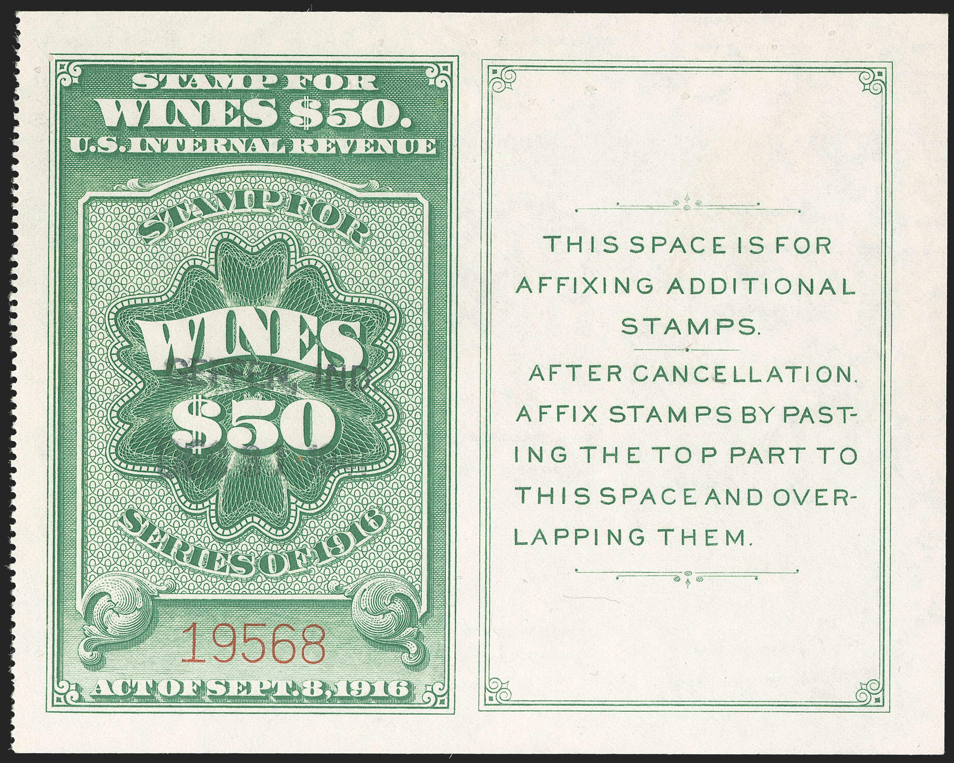 Sale no. 1209 — Lot no. 1630 — Siegel Auction Galleries