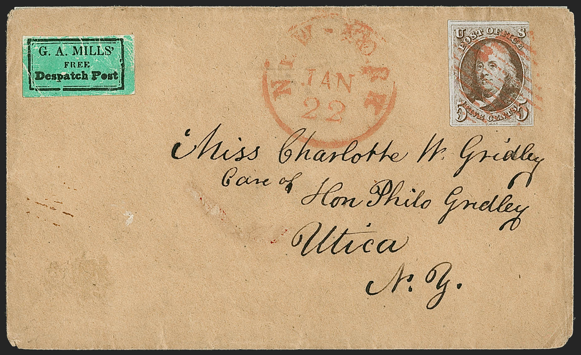 Sale no. 1211 — Lot no. 113 — Siegel Auction Galleries