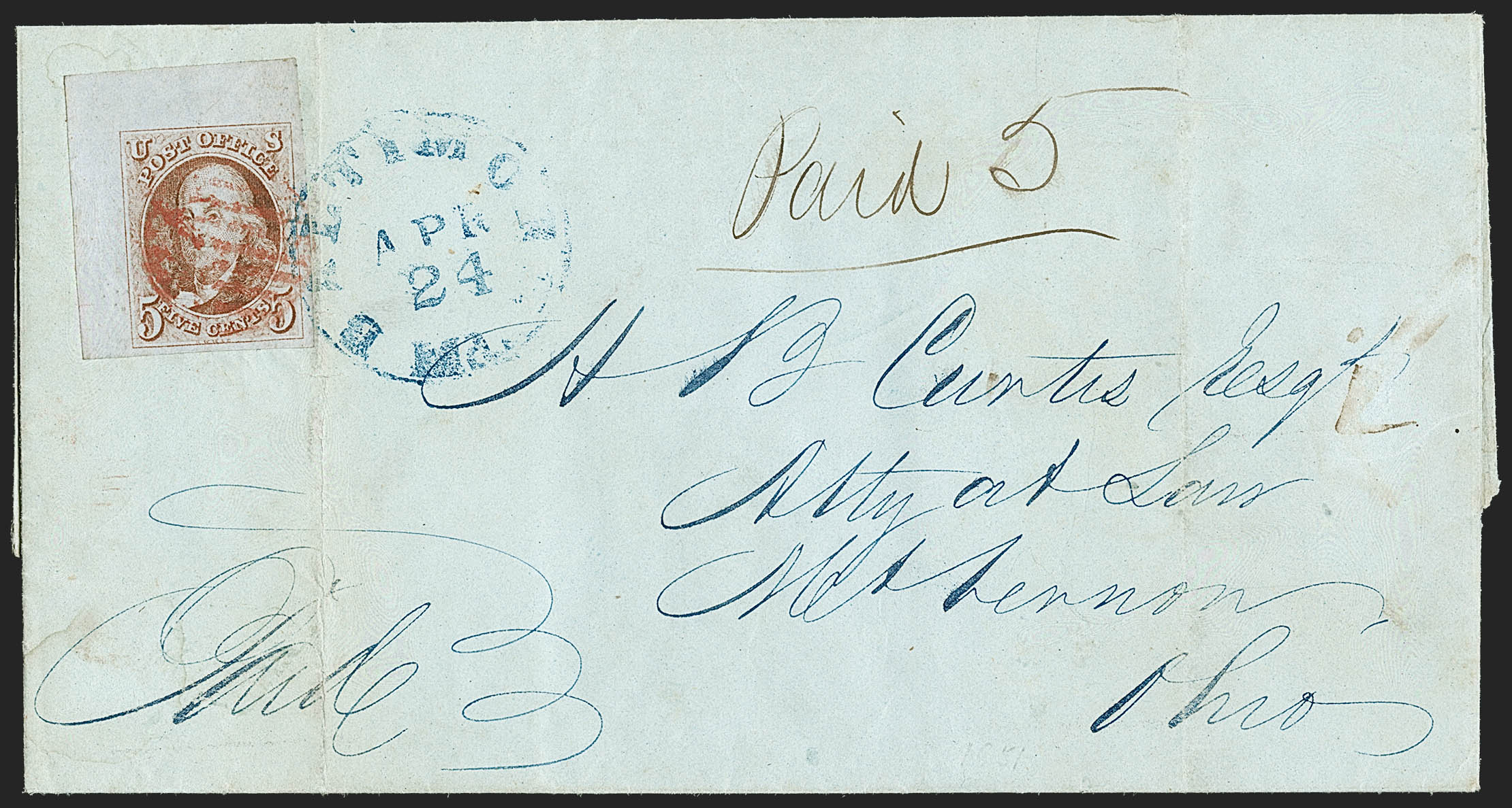 Sale no. 1211 — Lot no. 22 — Siegel Auction Galleries