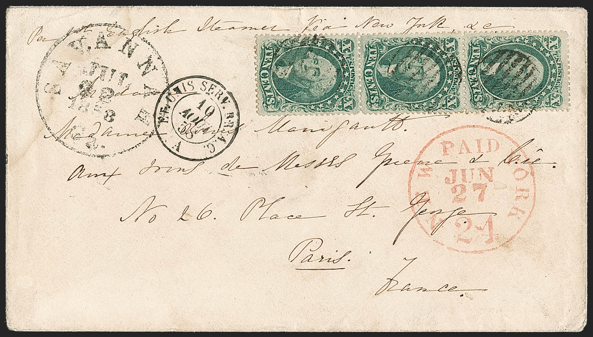 Sale no. 1211 — Lot no. 325 — Siegel Auction Galleries