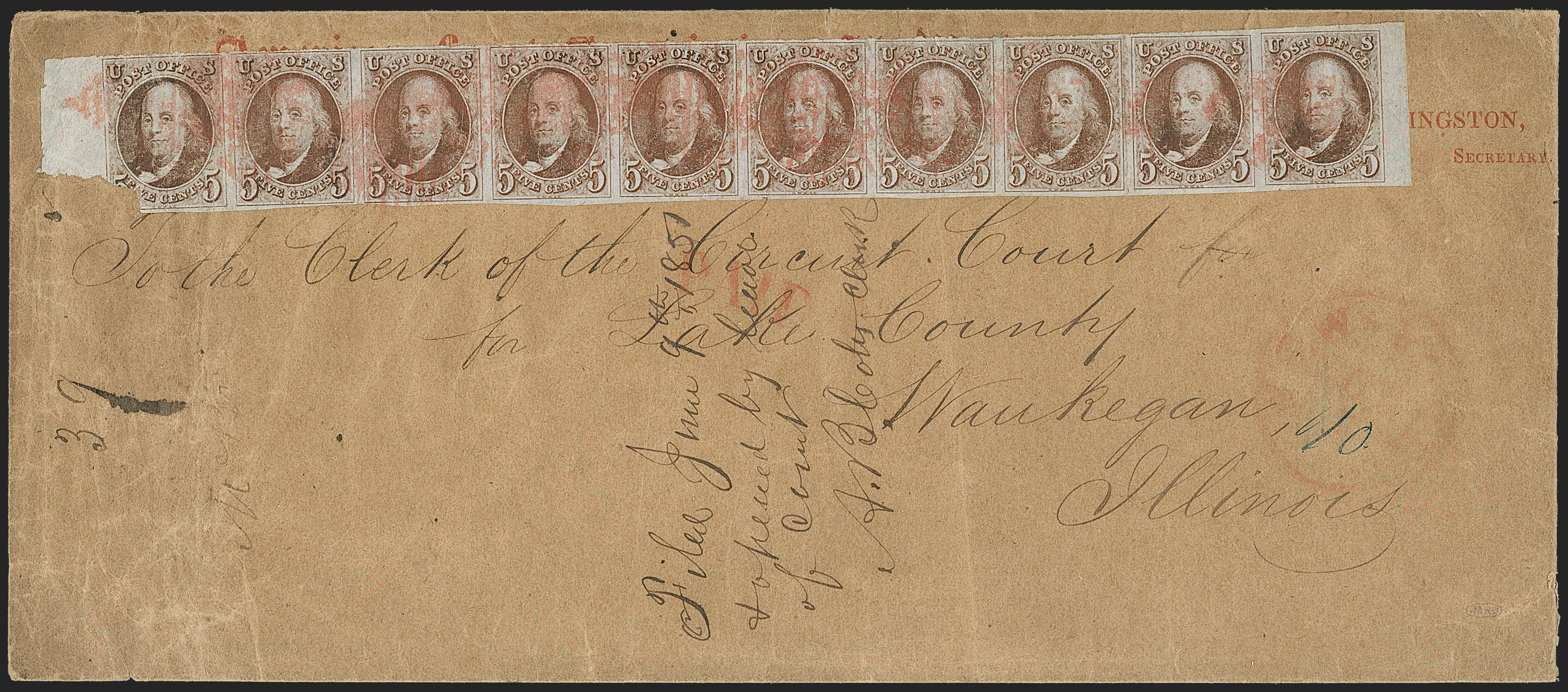 Sale no. 1211 — Lot no. 35 — Siegel Auction Galleries