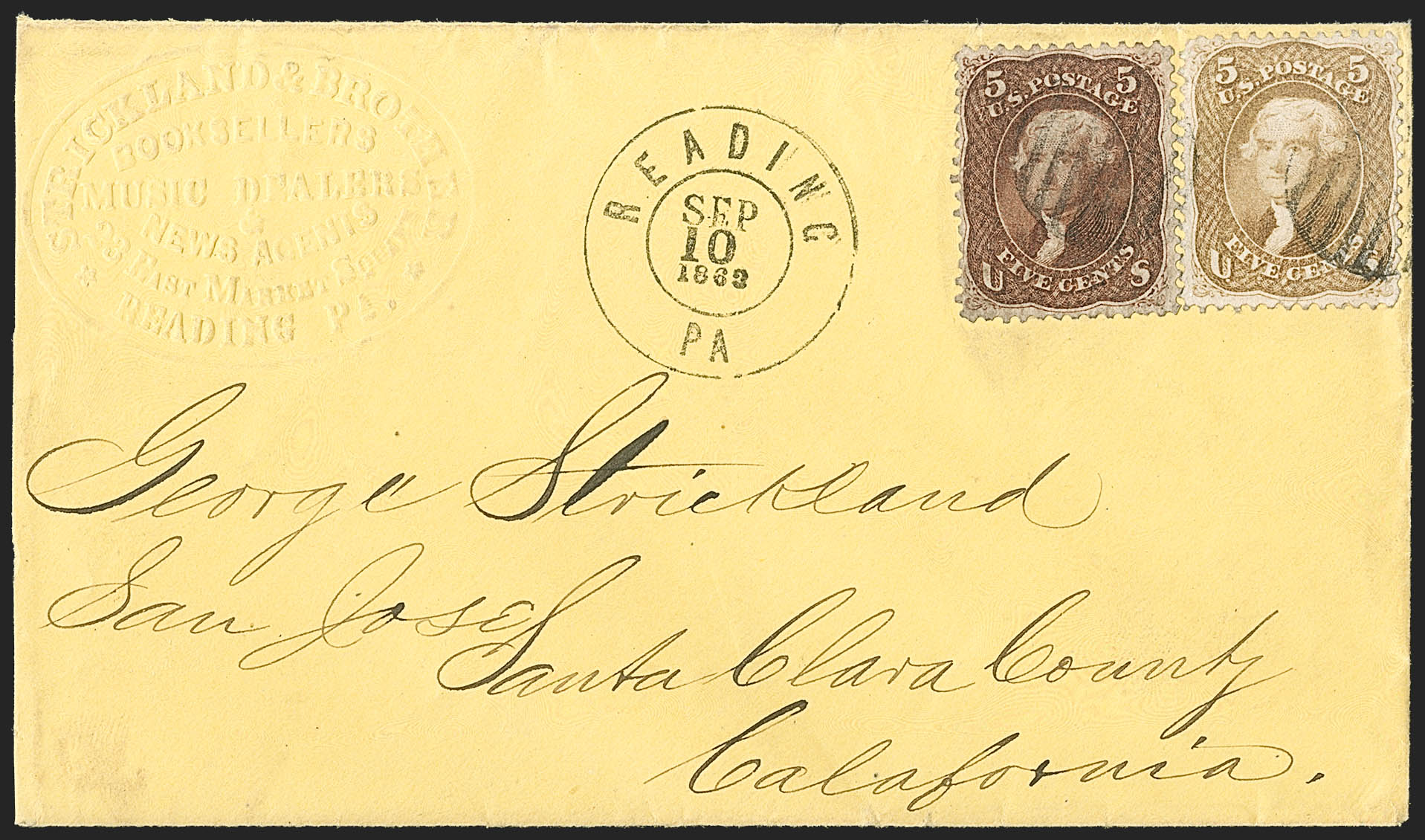 Sale no. 1211 — Lot no. 498 — Siegel Auction Galleries