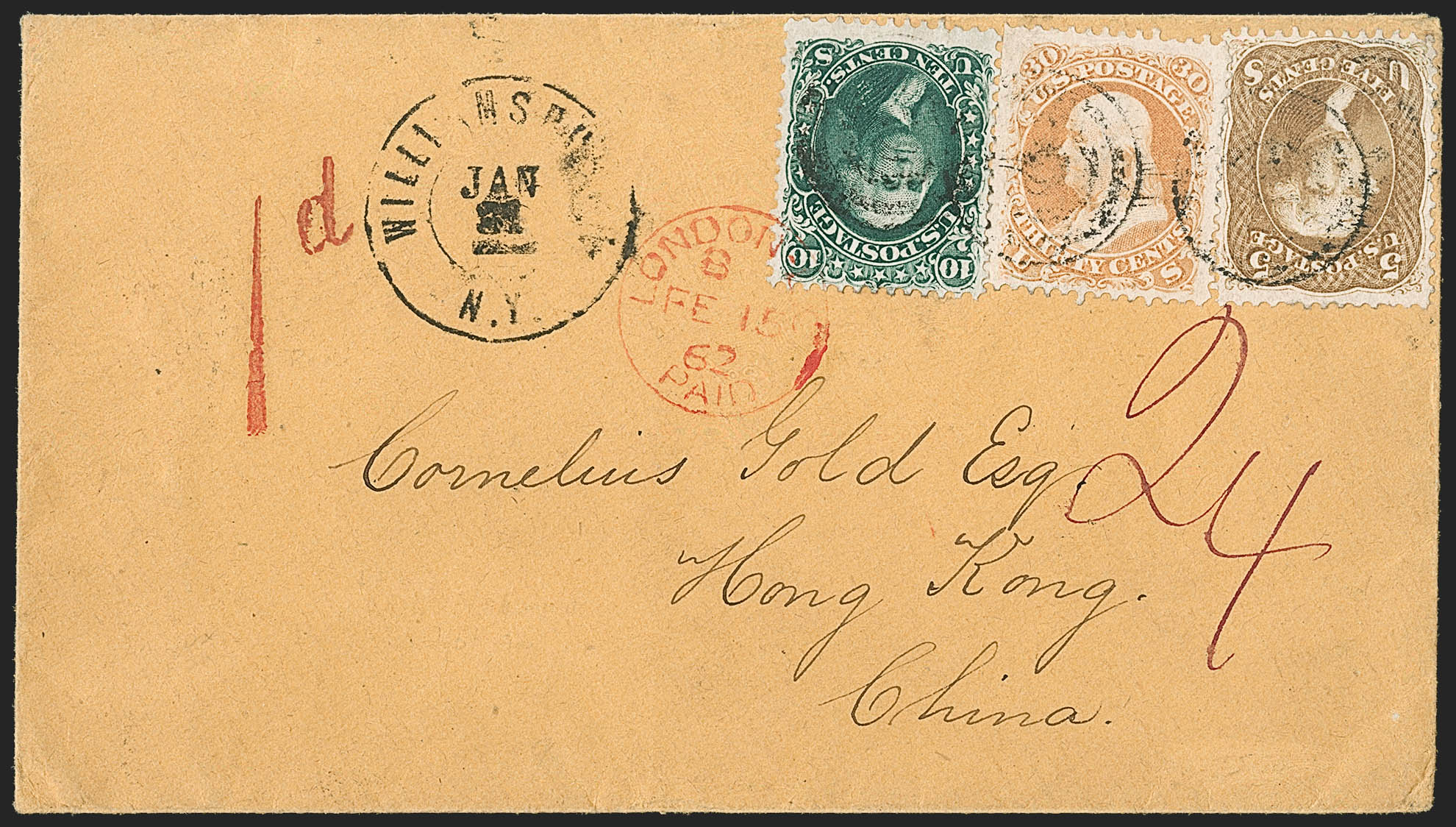 Sale no. 1211 — Lot no. 500 — Siegel Auction Galleries