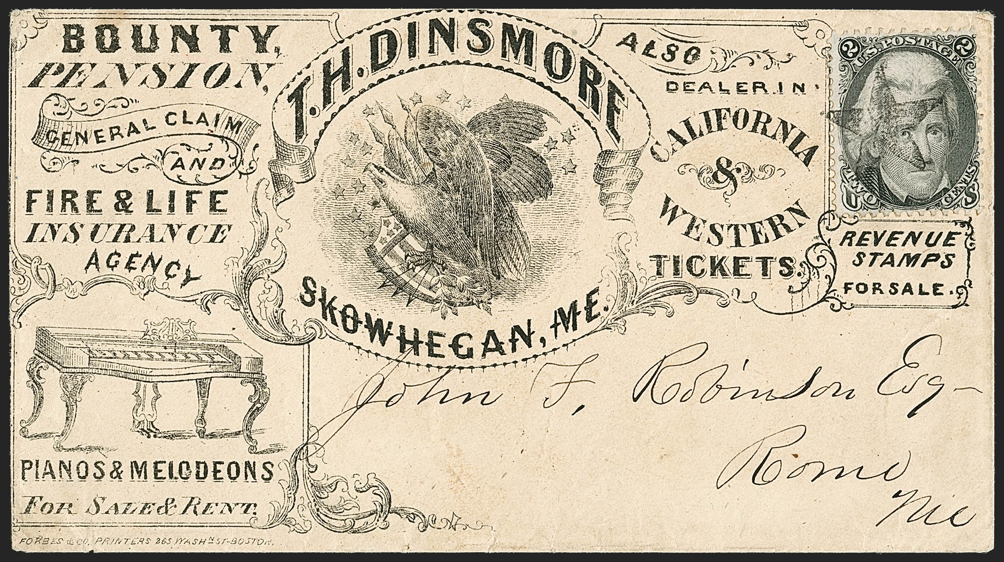 Sale no. 1211 — Lot no. 505 — Siegel Auction Galleries