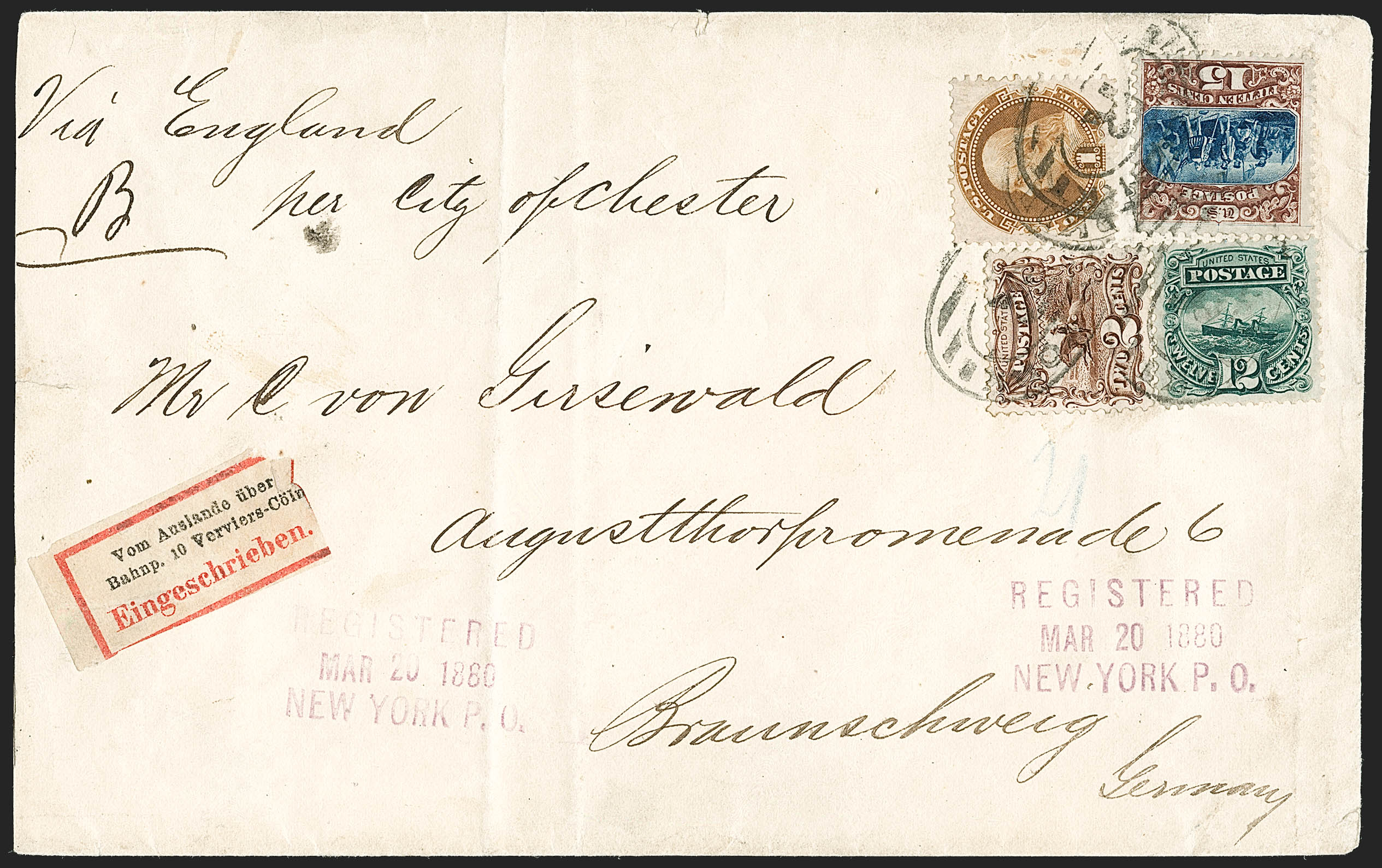 Sale no. 1211 — Lot no. 536 — Siegel Auction Galleries