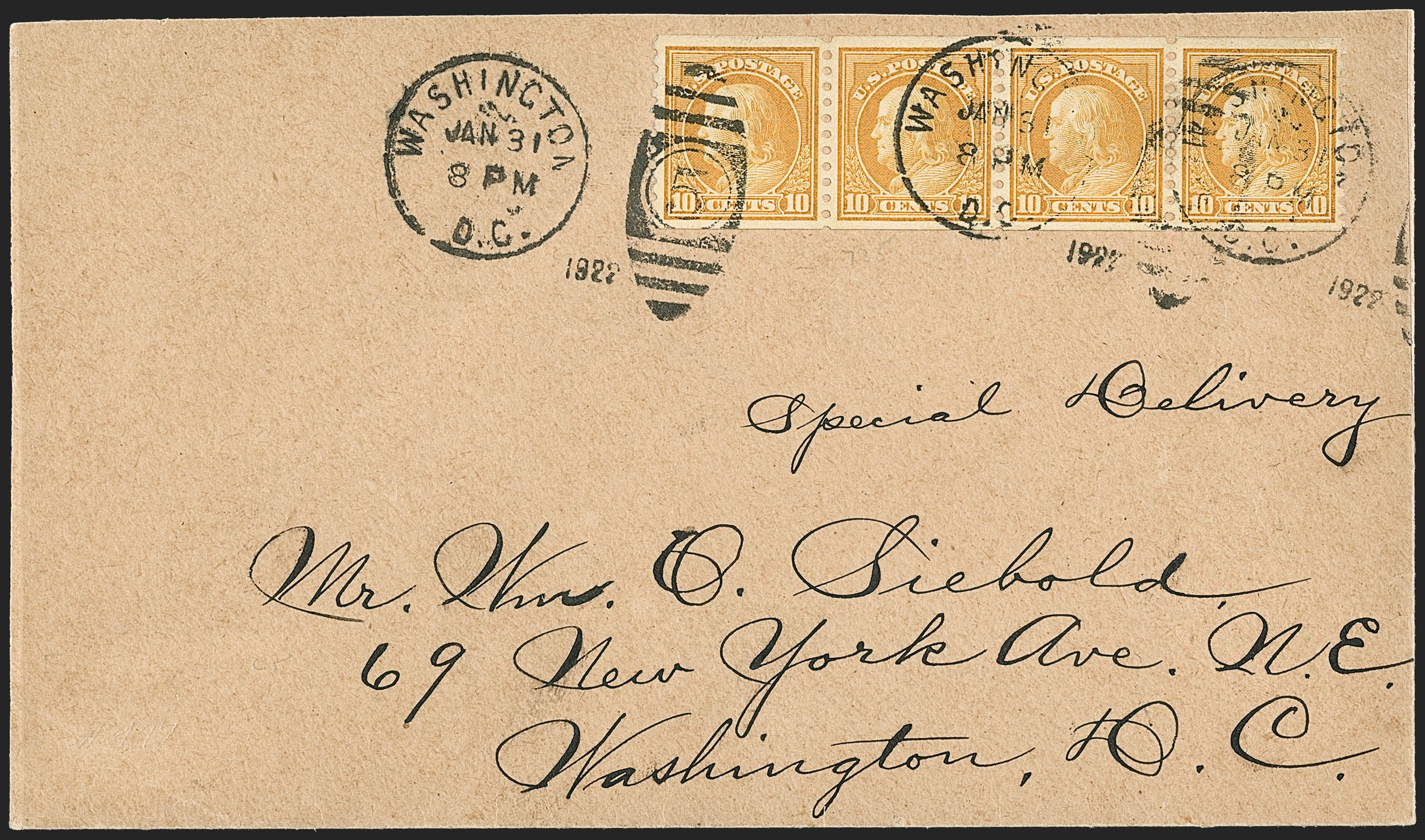 Sale no. 1211 — Lot no. 556 — Siegel Auction Galleries