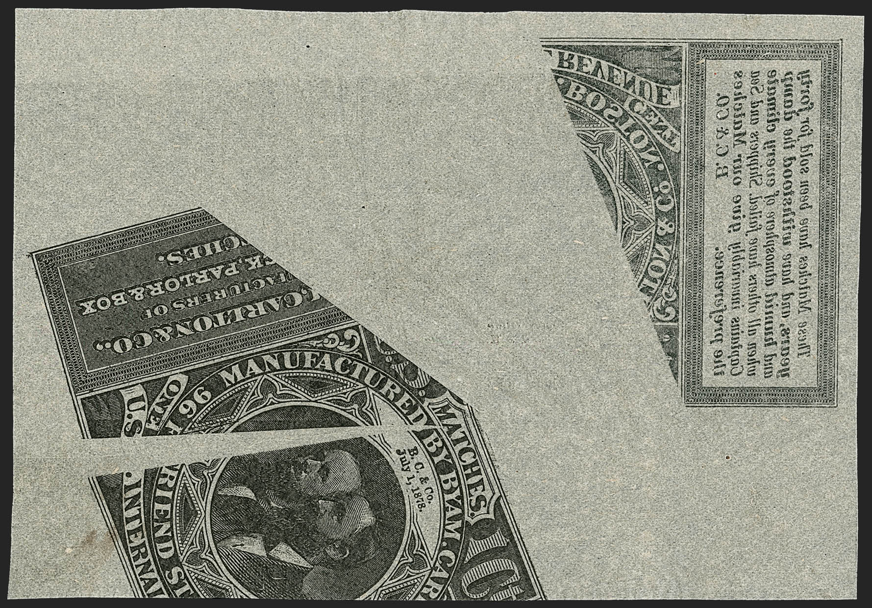 Sale no. 1212 — Lot no. 421 — Siegel Auction Galleries