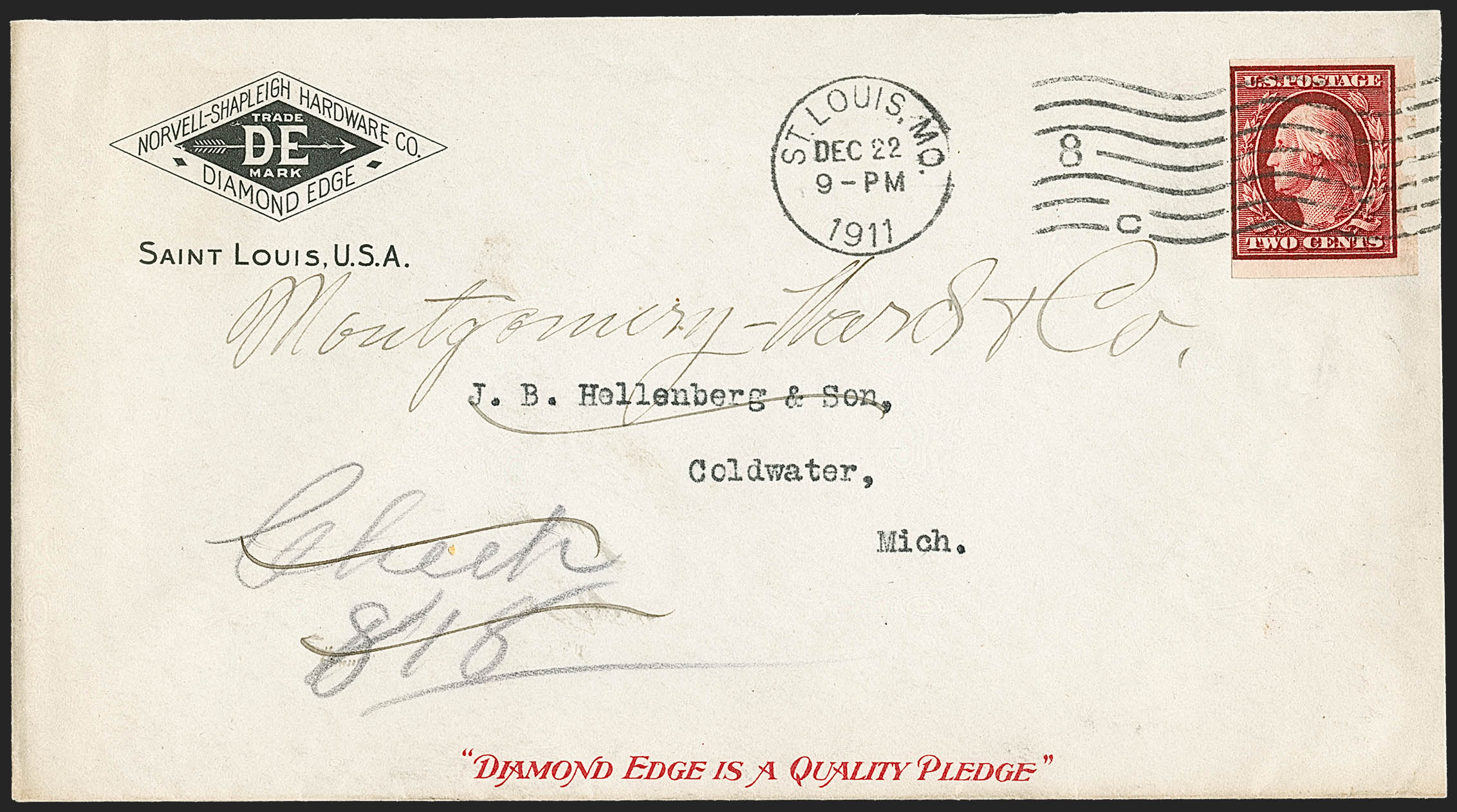 Sale no. 1217 — Lot no. 1085 — Siegel Auction Galleries