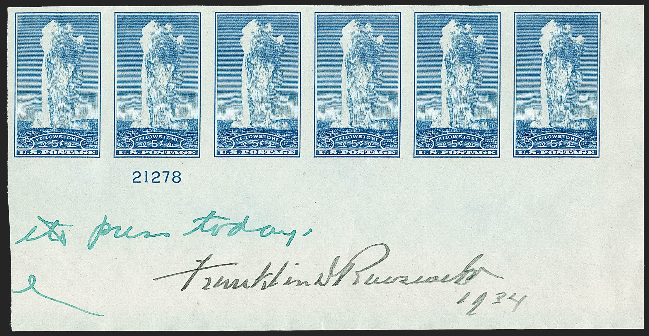 Sale no. 1217 — Lot no. 1215 — Siegel Auction Galleries