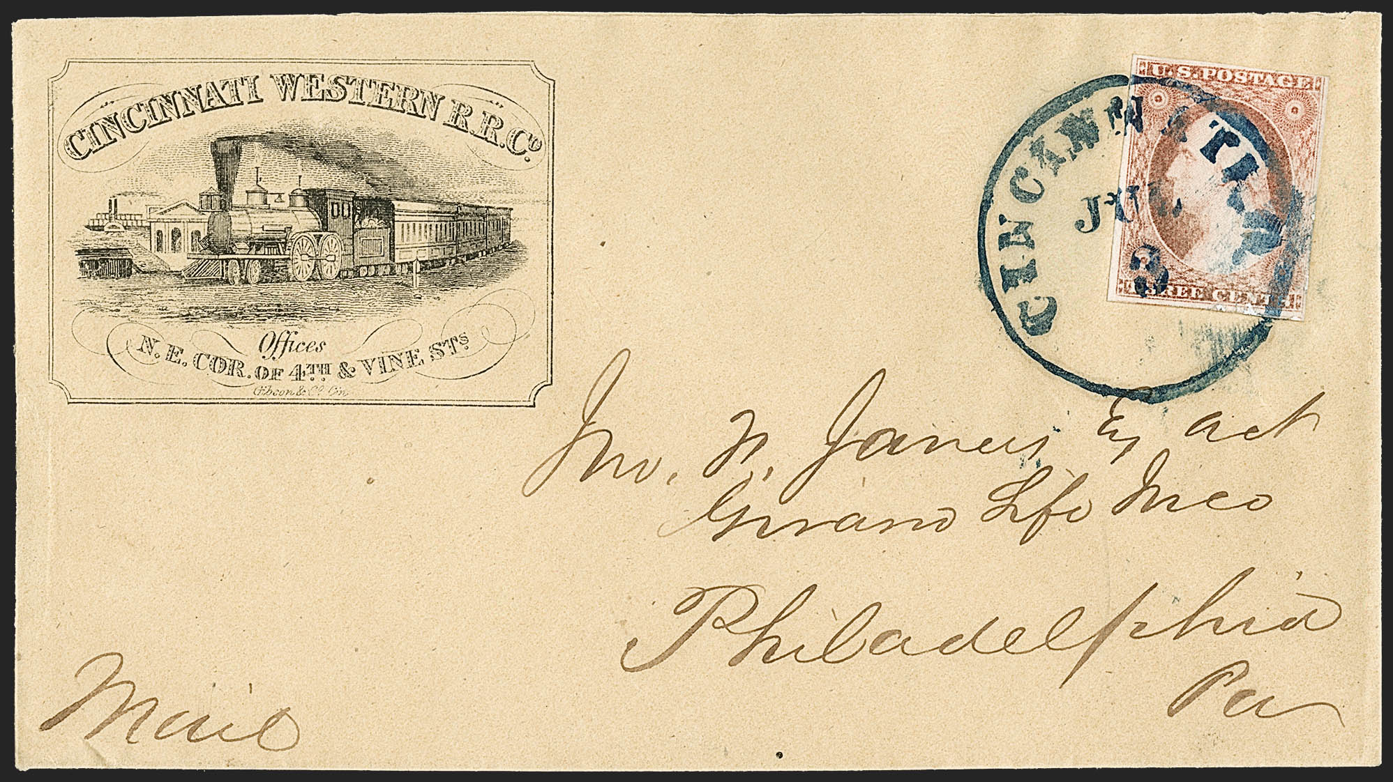 Sale no. 1217 — Lot no. 603 — Siegel Auction Galleries