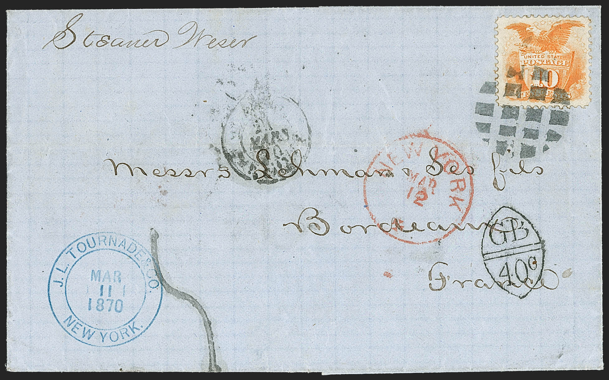 Sale no. 1219 — Lot no. 301 — Siegel Auction Galleries