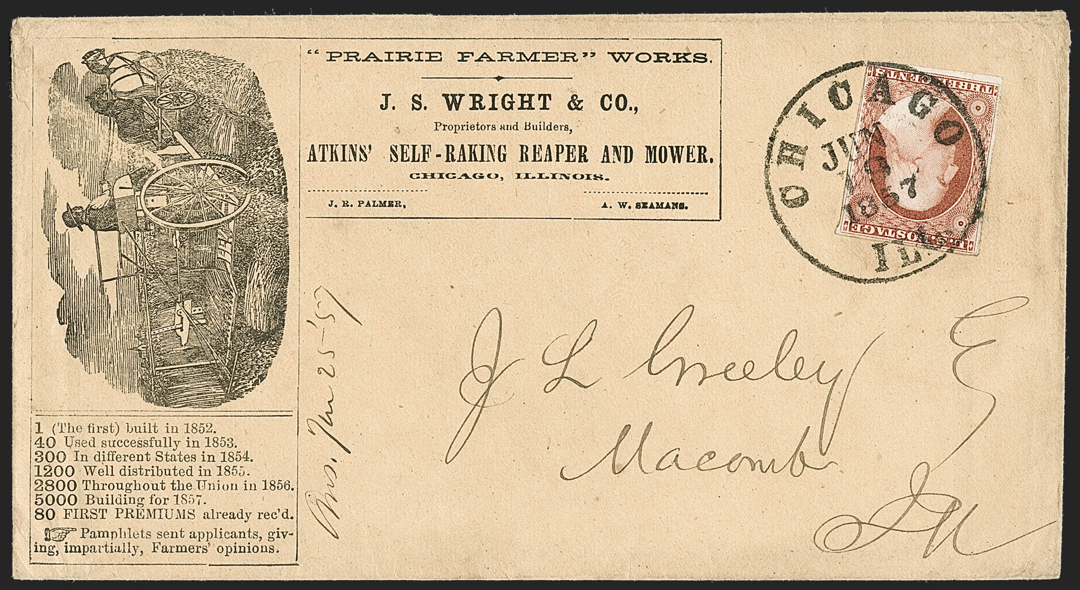 Sale no. 1219 — Lot no. 70 — Siegel Auction Galleries