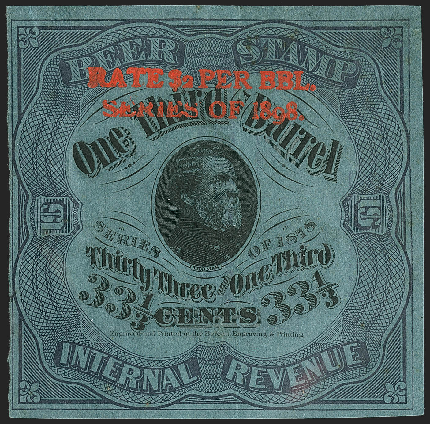 Sale no. 1221 — Lot no. 1765 — Siegel Auction Galleries