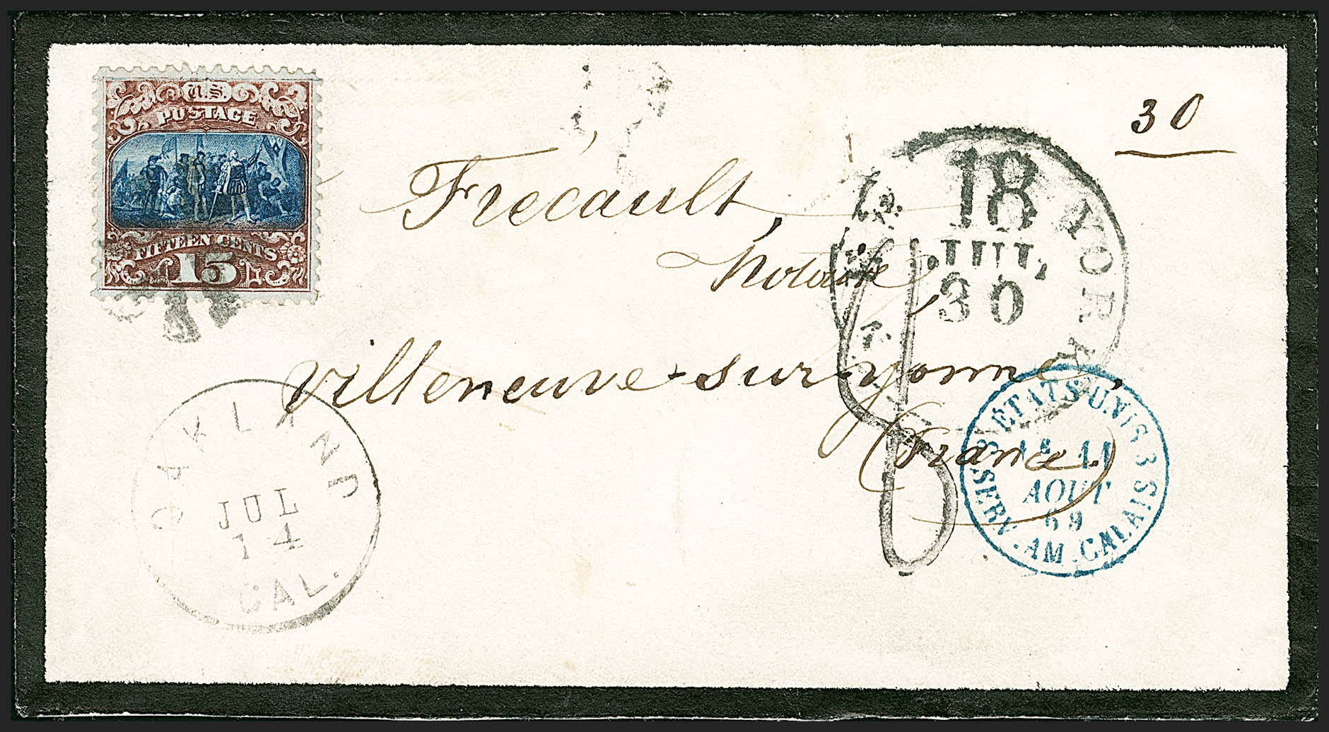 Sale no. 1223 — Lot no. 8230A — Siegel Auction Galleries