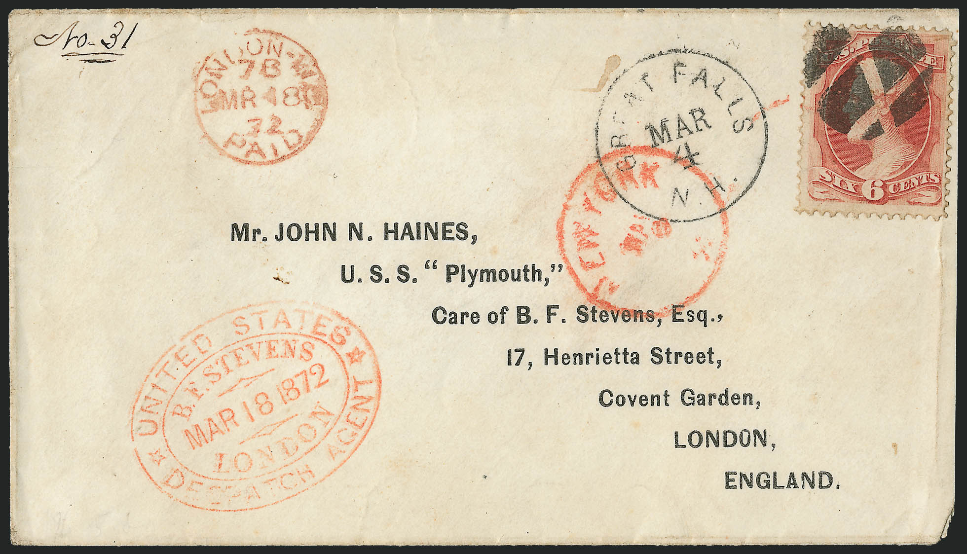 Sale no. 1223 — Lot no. 8249 — Siegel Auction Galleries