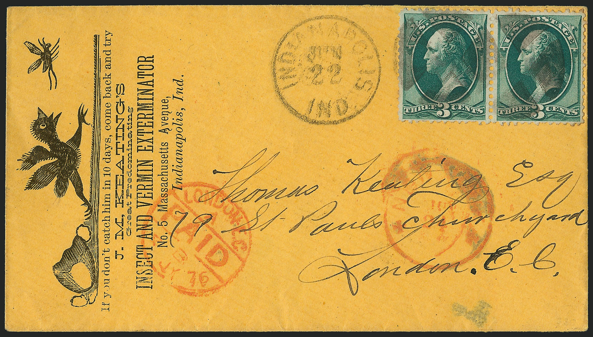 Sale no. 1223 — Lot no. 8250 — Siegel Auction Galleries