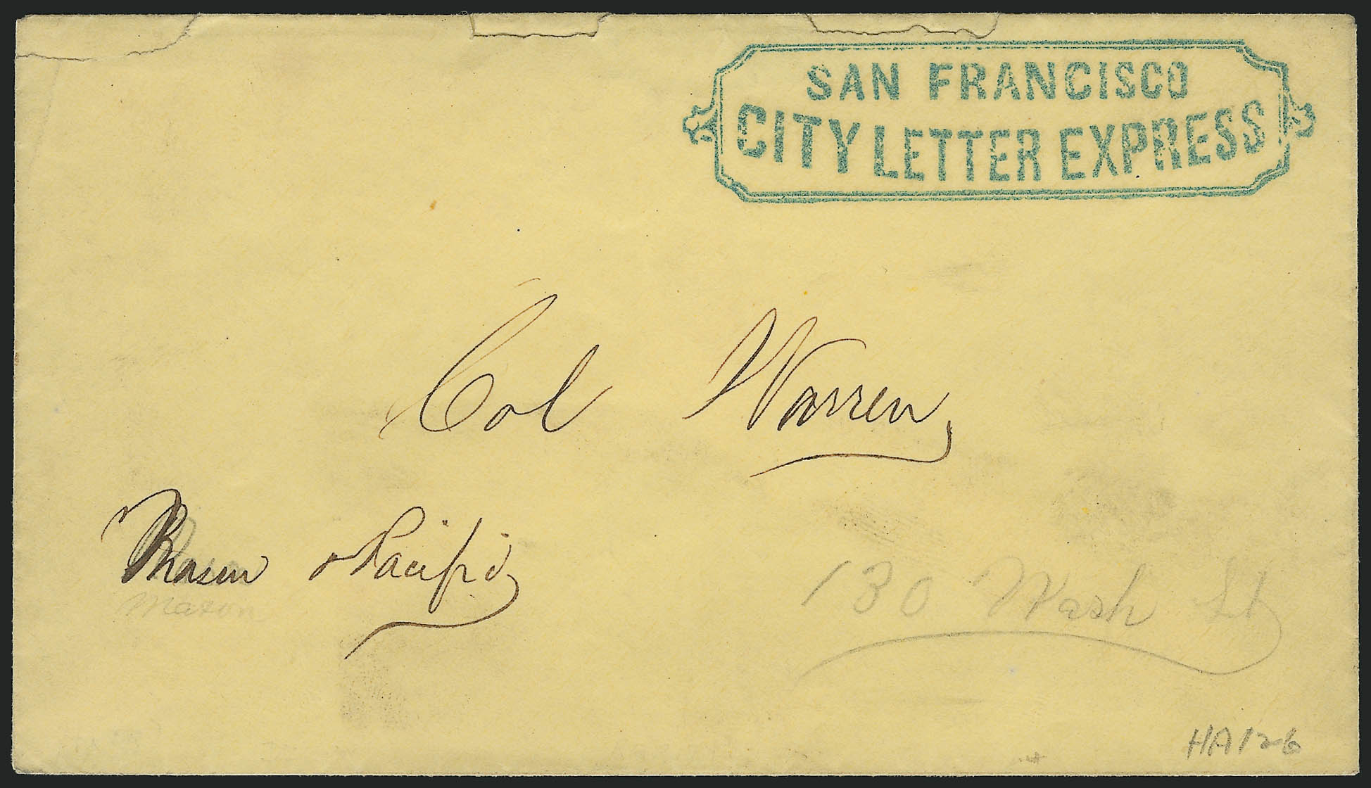 Sale no. 1223 — Lot no. 8470 — Siegel Auction Galleries