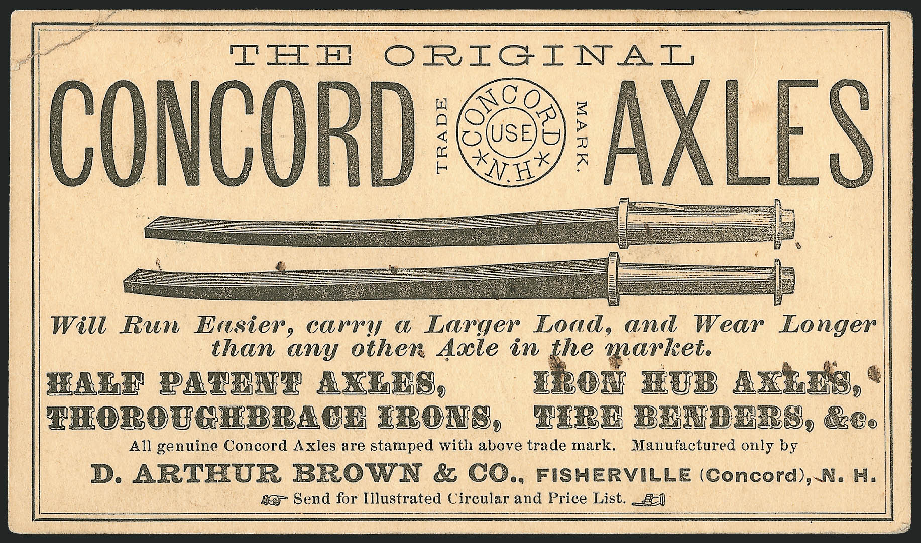 Sale no. 1223 — Lot no. 8516 — Siegel Auction Galleries