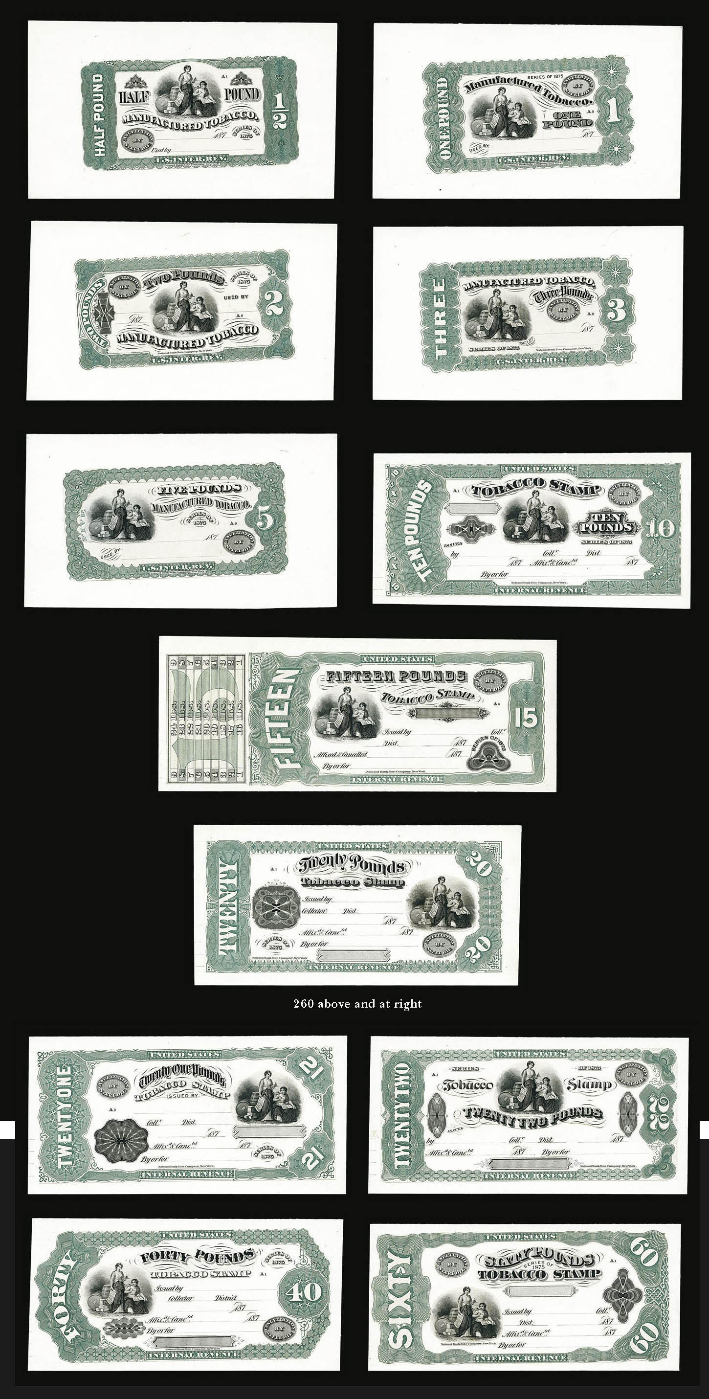 Sale no. 1224 — Lot no. 260 — Siegel Auction Galleries