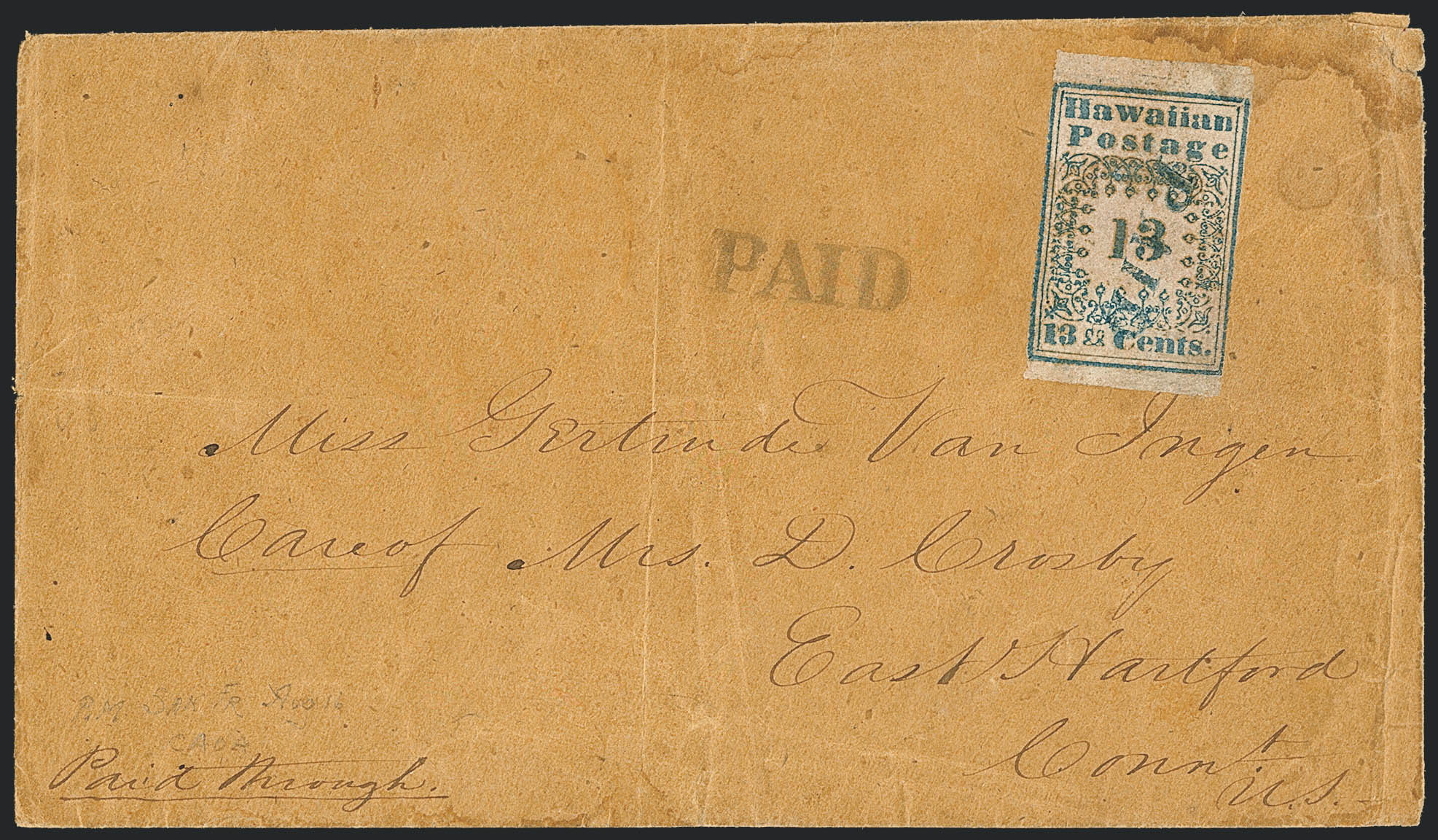 Sale no. 1224 — Lot no. 285 — Siegel Auction Galleries