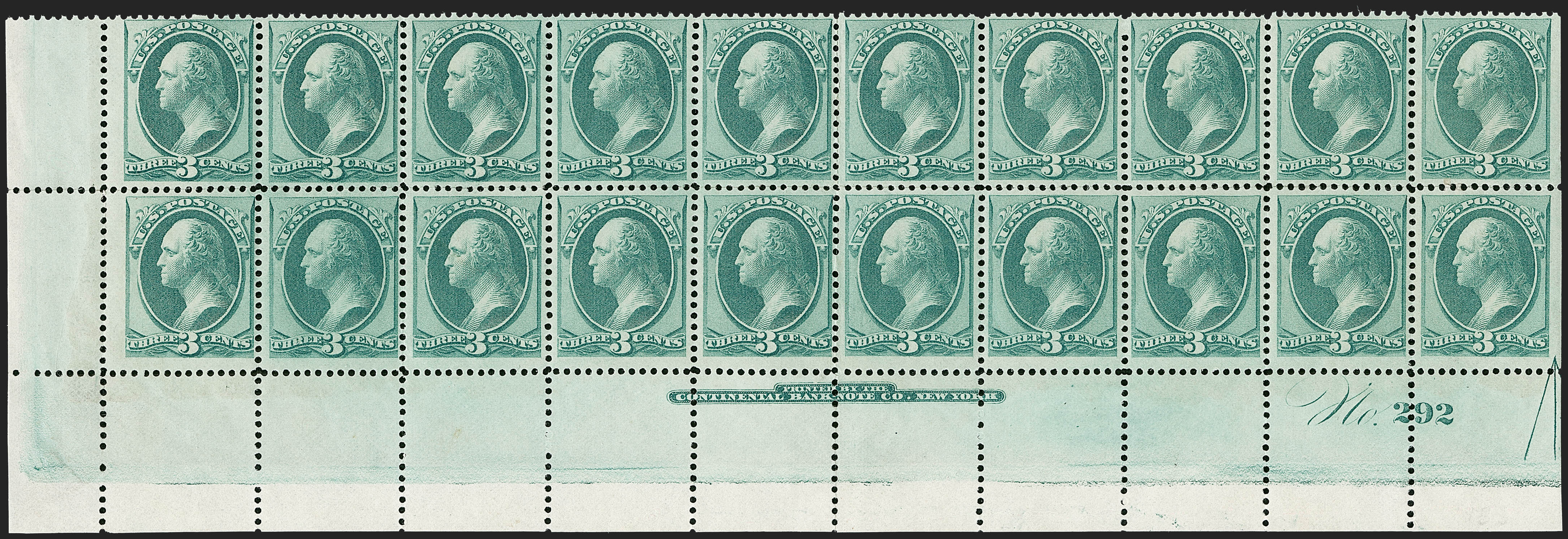 Sale no. 1227 — Lot no. 3013 — Siegel Auction Galleries