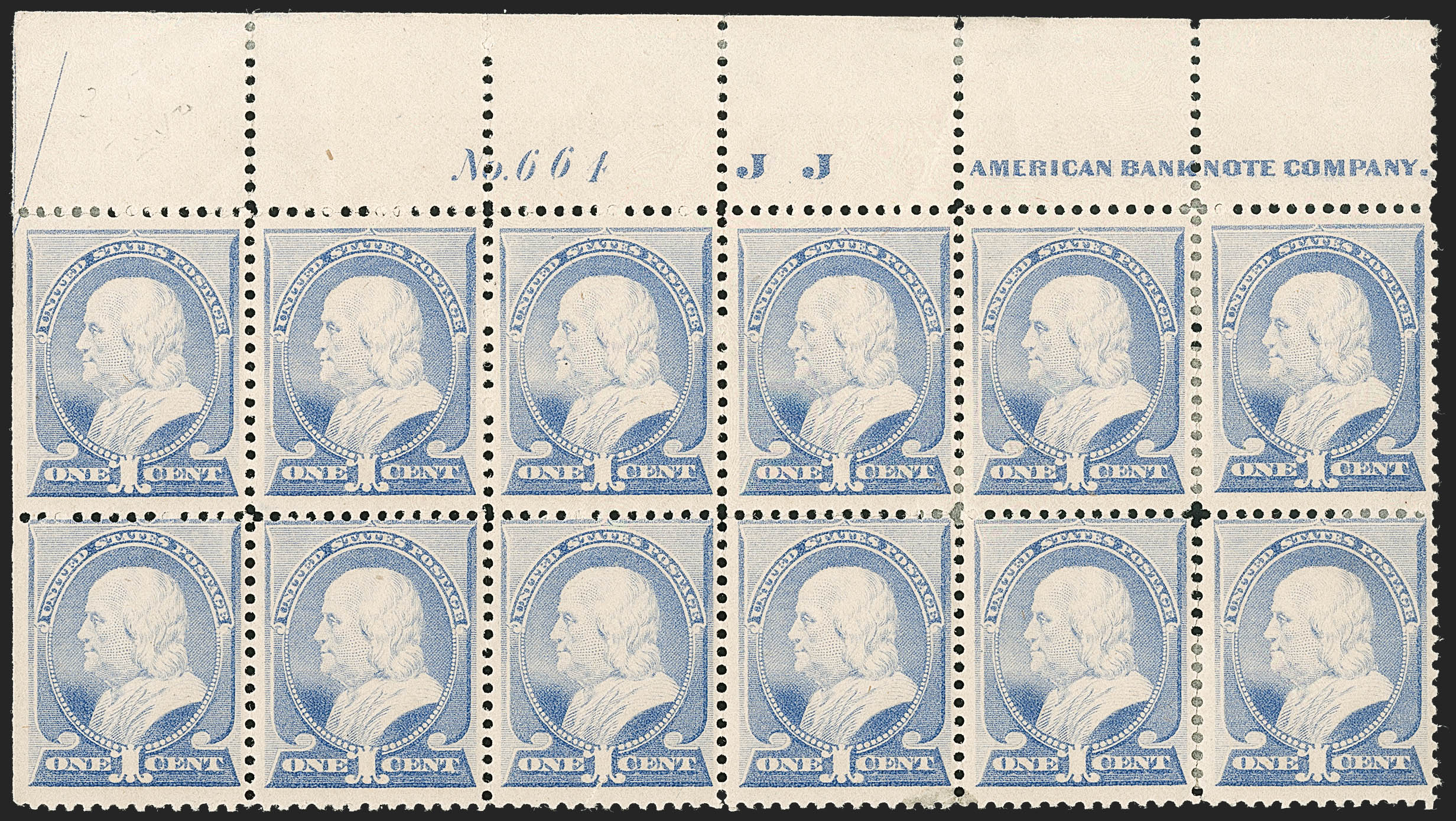 Sale no. 1227 — Lot no. 3025 — Siegel Auction Galleries