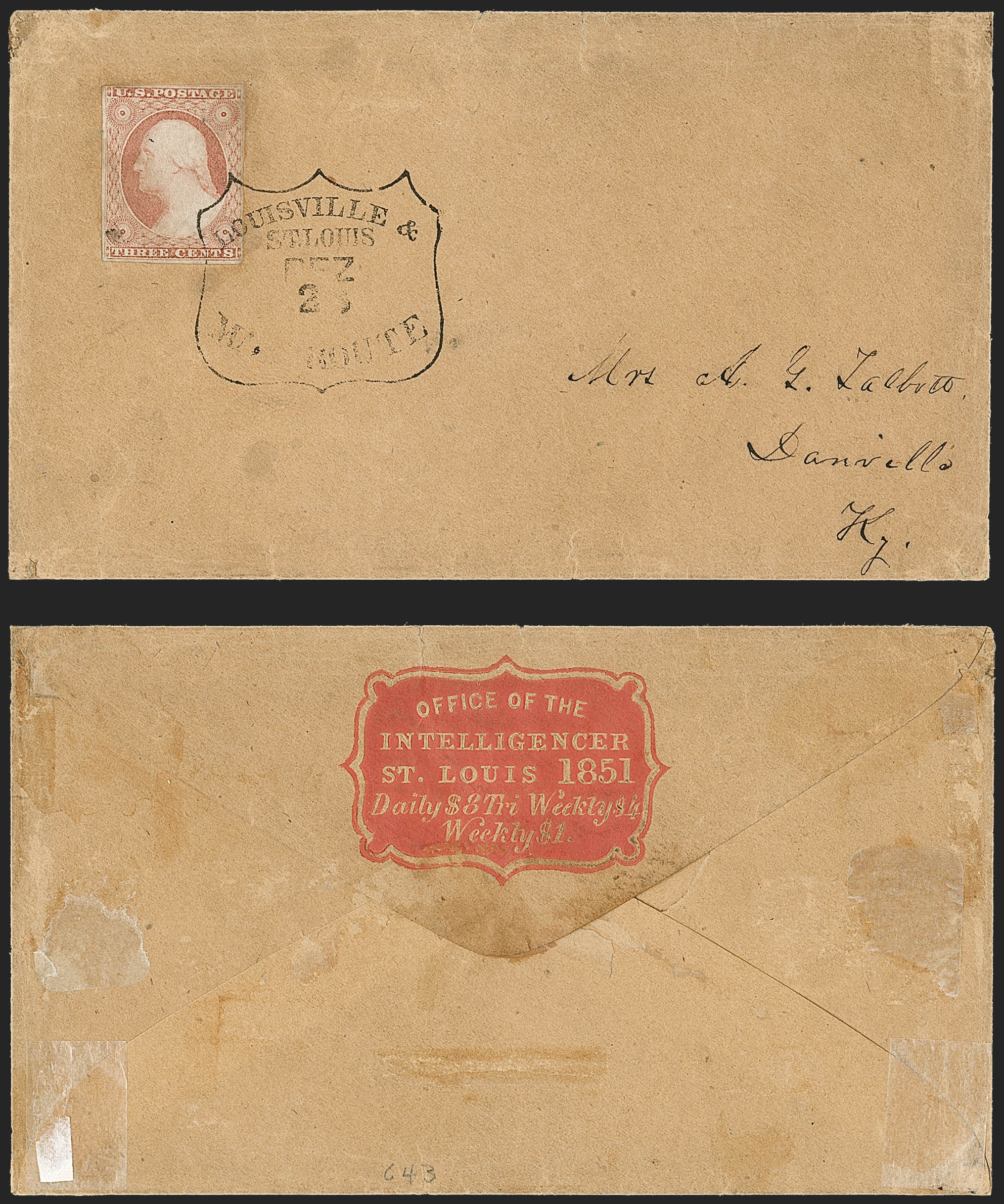 Sale no. 1230 — Lot no. 1224 — Siegel Auction Galleries