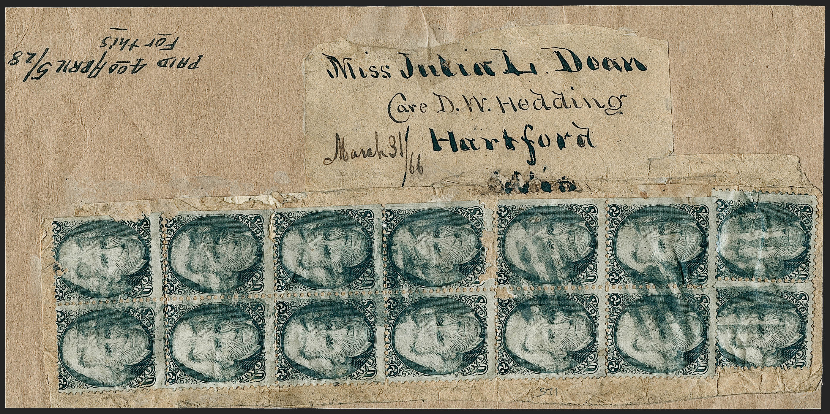 Sale no. 1230 — Lot no. 1266 — Siegel Auction Galleries