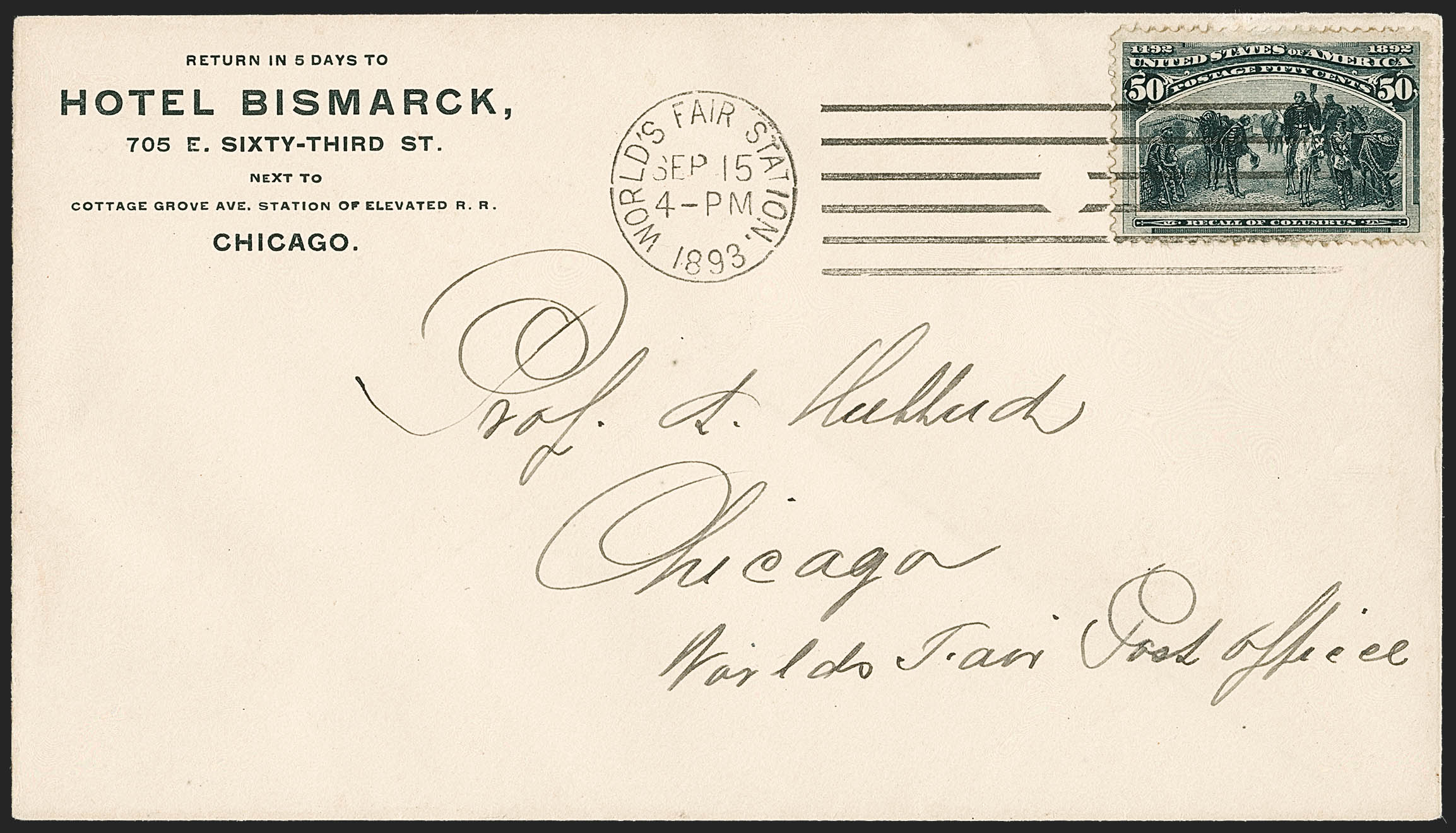 Sale no. 1230 — Lot no. 1322 — Siegel Auction Galleries