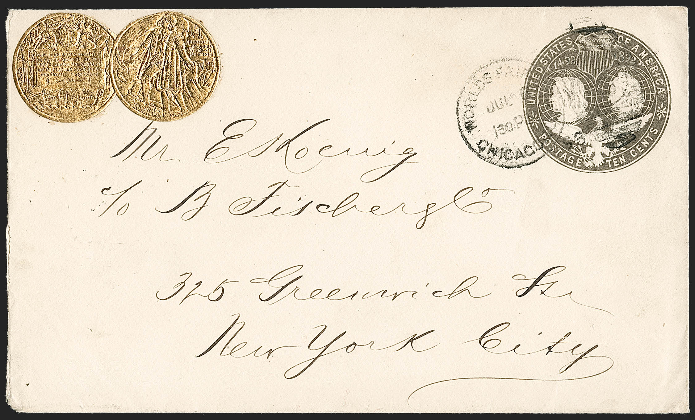 Sale no. 1230 — Lot no. 1324 — Siegel Auction Galleries