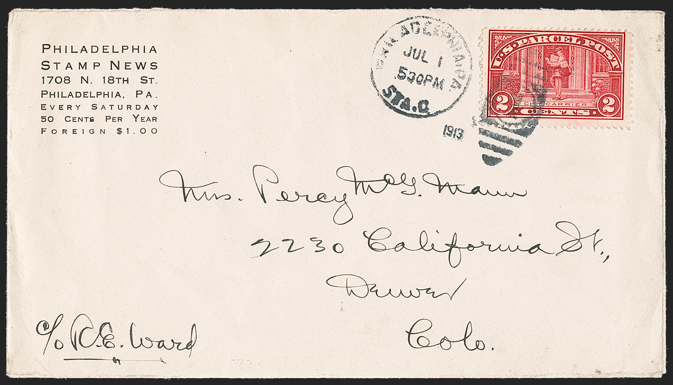 Sale no. 1230 — Lot no. 1341 — Siegel Auction Galleries