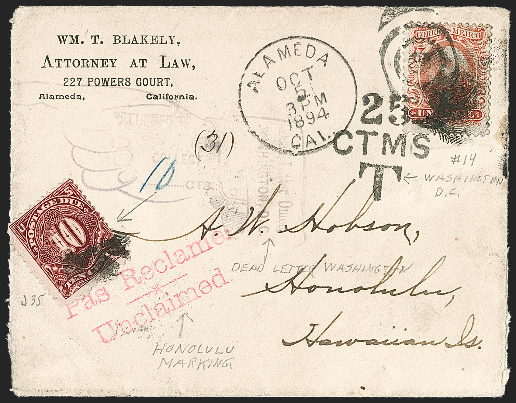 Sale no. 1230 — Lot no. 1450 — Siegel Auction Galleries