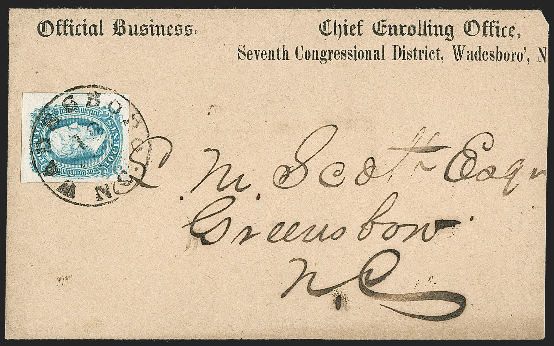 Sale no. 1230 — Lot no. 1597 — Siegel Auction Galleries