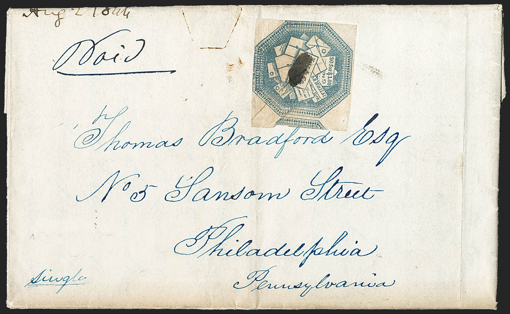 Sale no. 1230 — Lot no. 786 — Siegel Auction Galleries