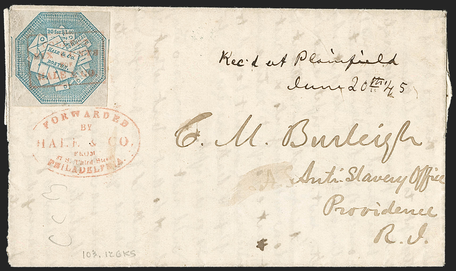 Sale no. 1230 — Lot no. 822 — Siegel Auction Galleries