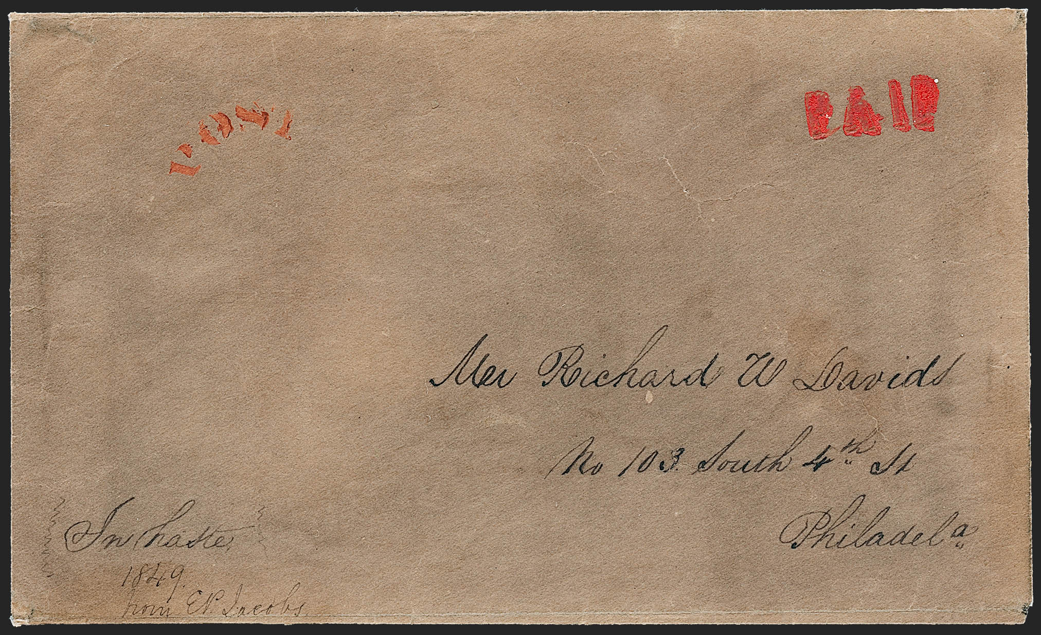 Sale no. 1230 — Lot no. 898 — Siegel Auction Galleries