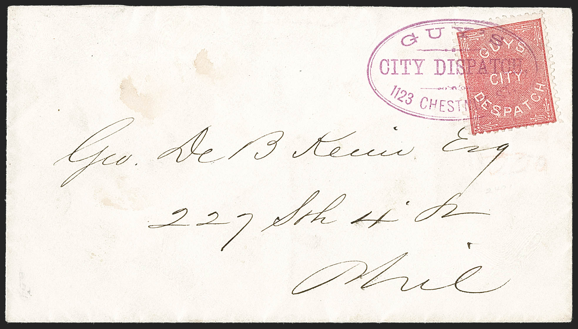 Sale no. 1230 — Lot no. 923 — Siegel Auction Galleries