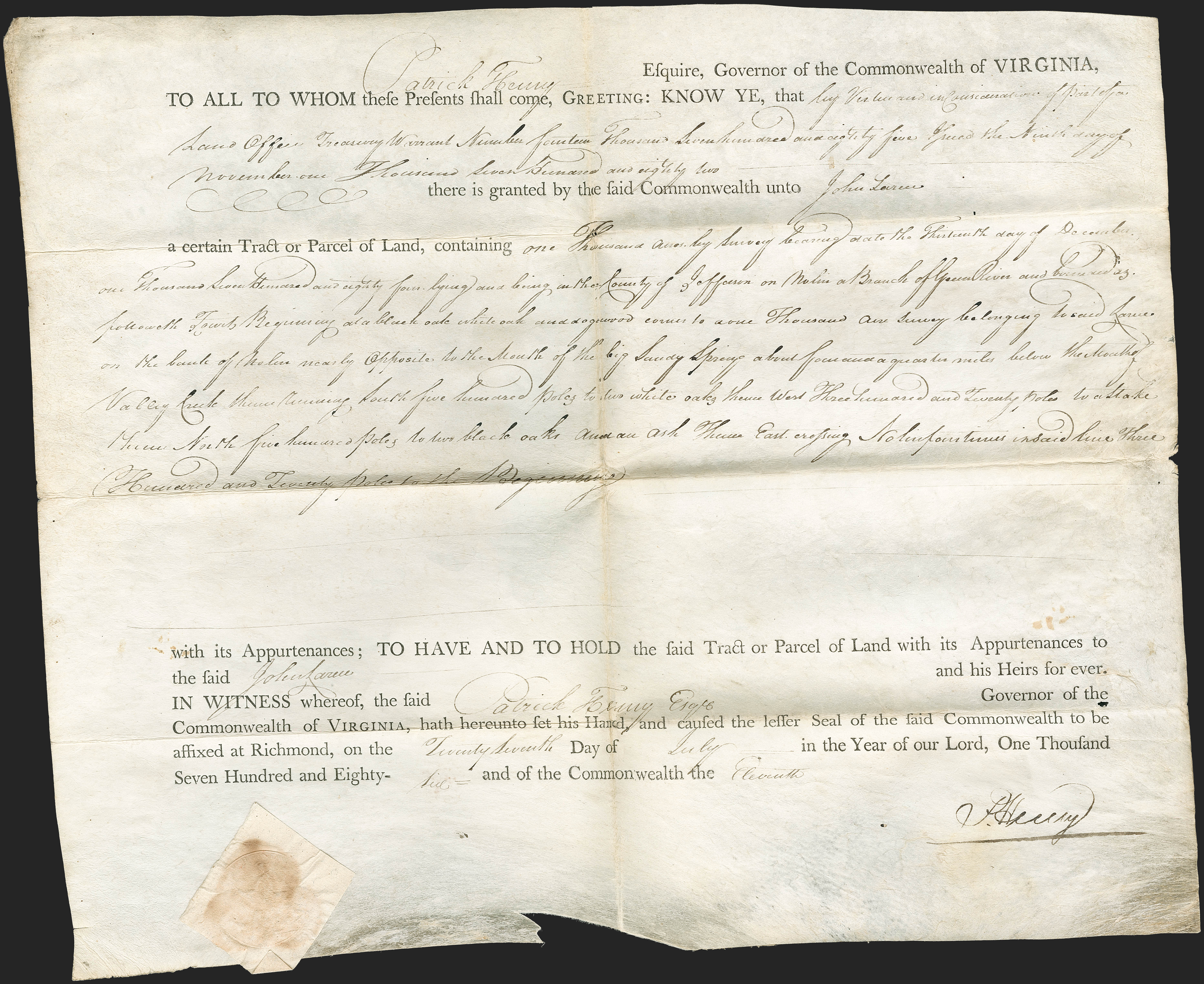 Sale no. 1230 — Lot no. 960 — Siegel Auction Galleries