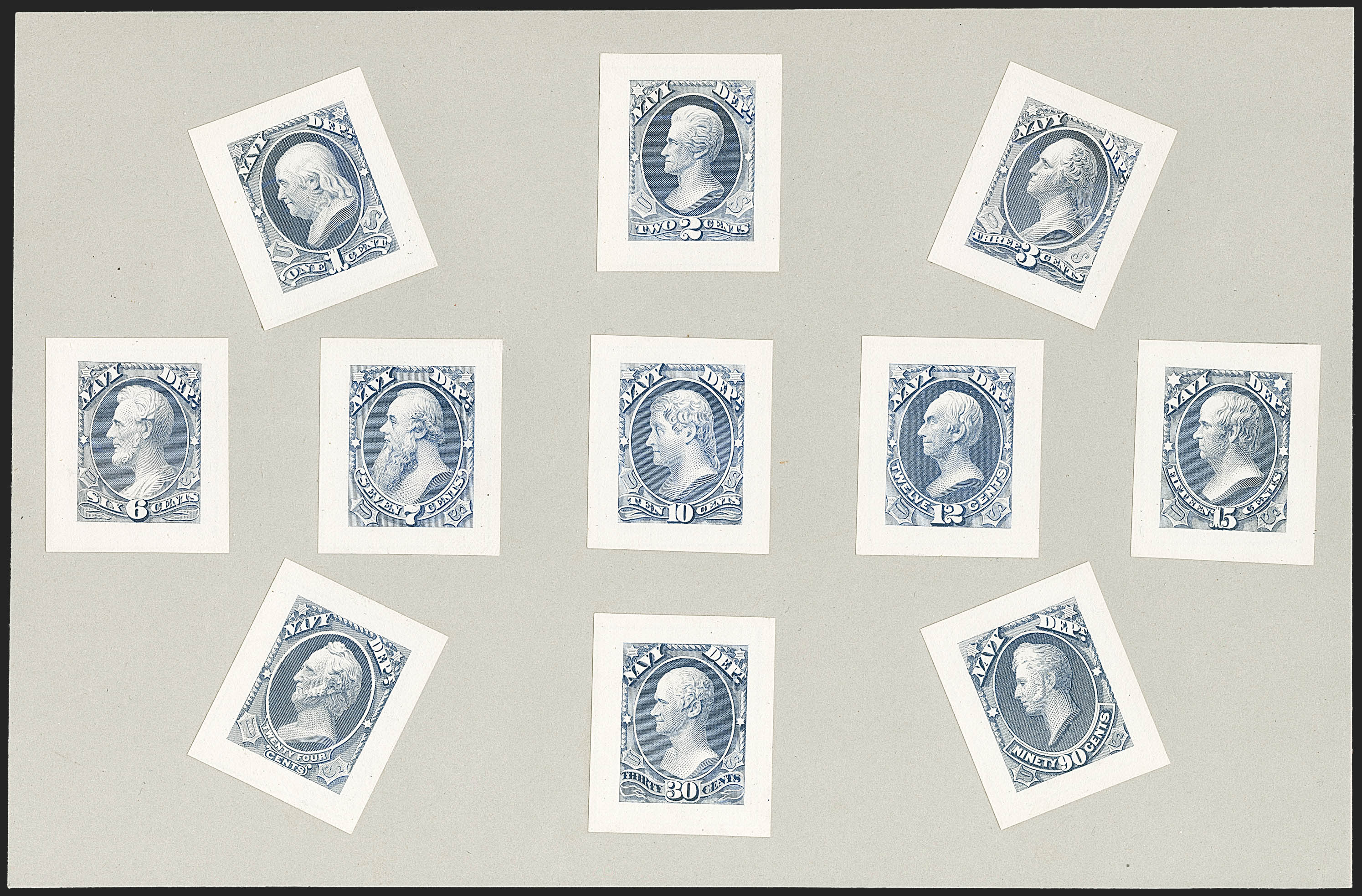 Sale no. 1231 — Lot no. 744 — Siegel Auction Galleries