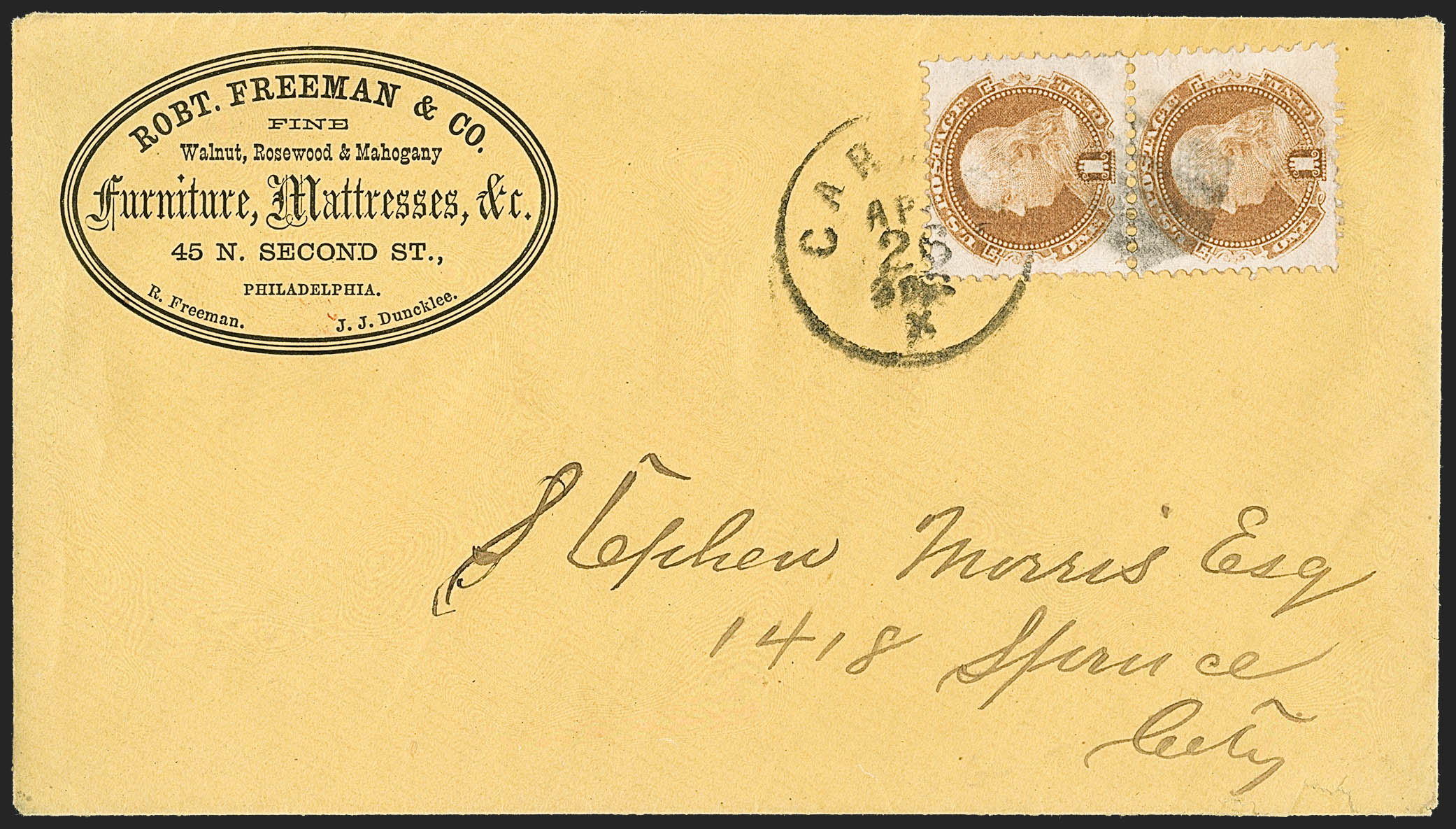 Sale no. 1232 — Lot no. 1632 — Siegel Auction Galleries