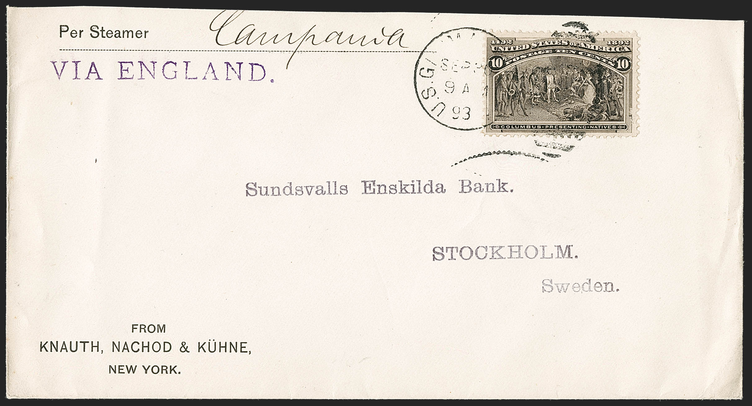 Sale no. 1232 — Lot no. 1643 — Siegel Auction Galleries