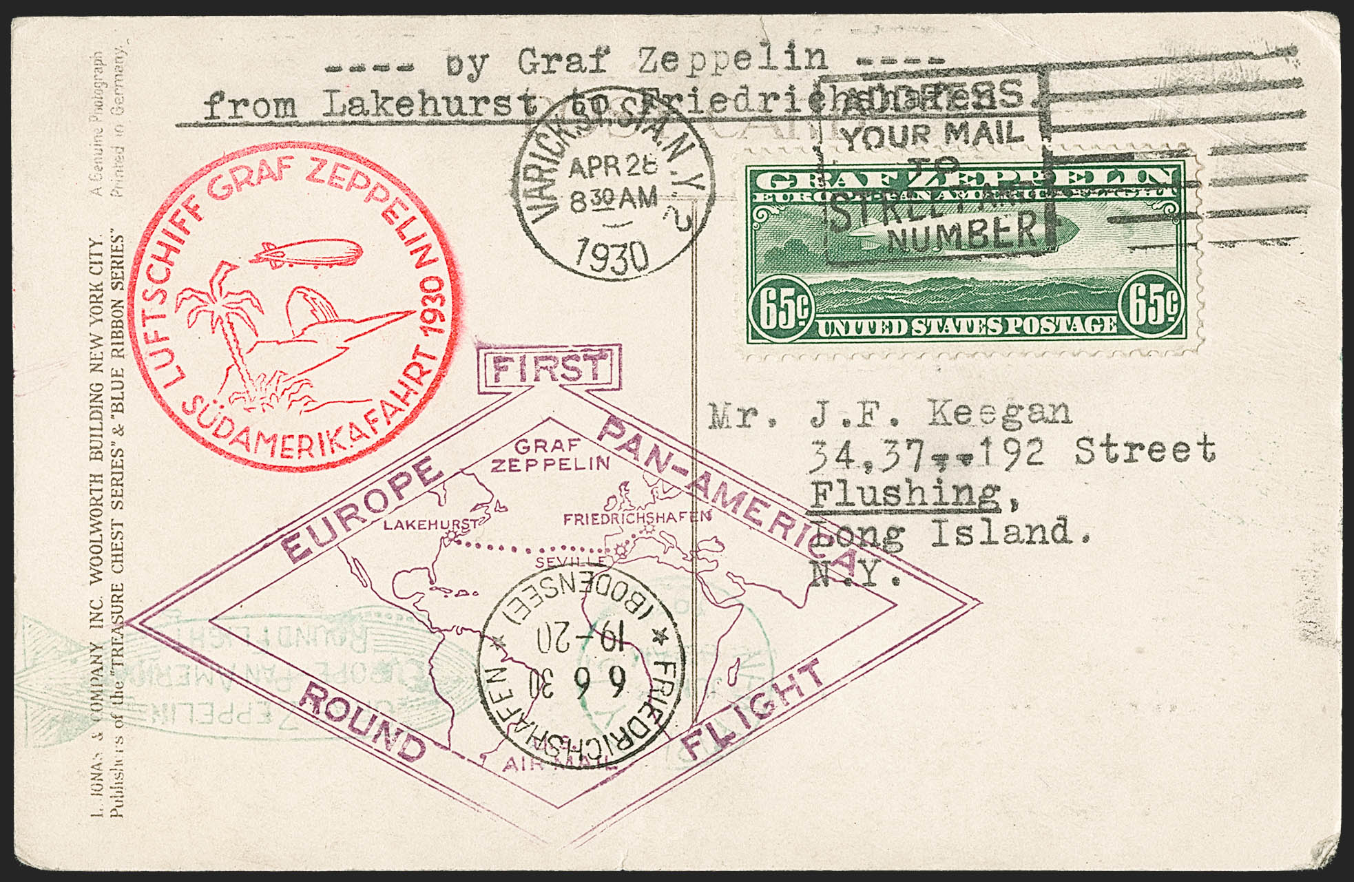 Sale no. 1232 — Lot no. 1650-1 — Siegel Auction Galleries