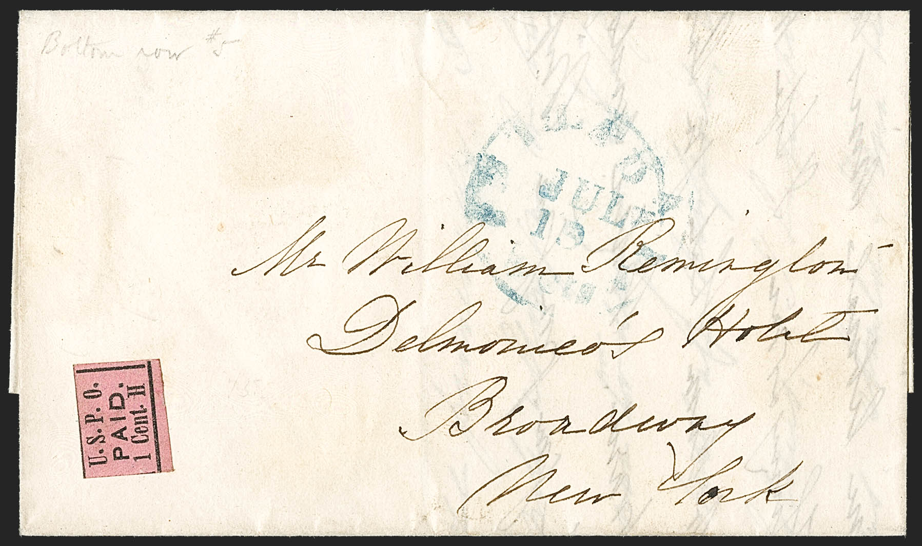 Sale no. 1232 — Lot no. 1672 — Siegel Auction Galleries