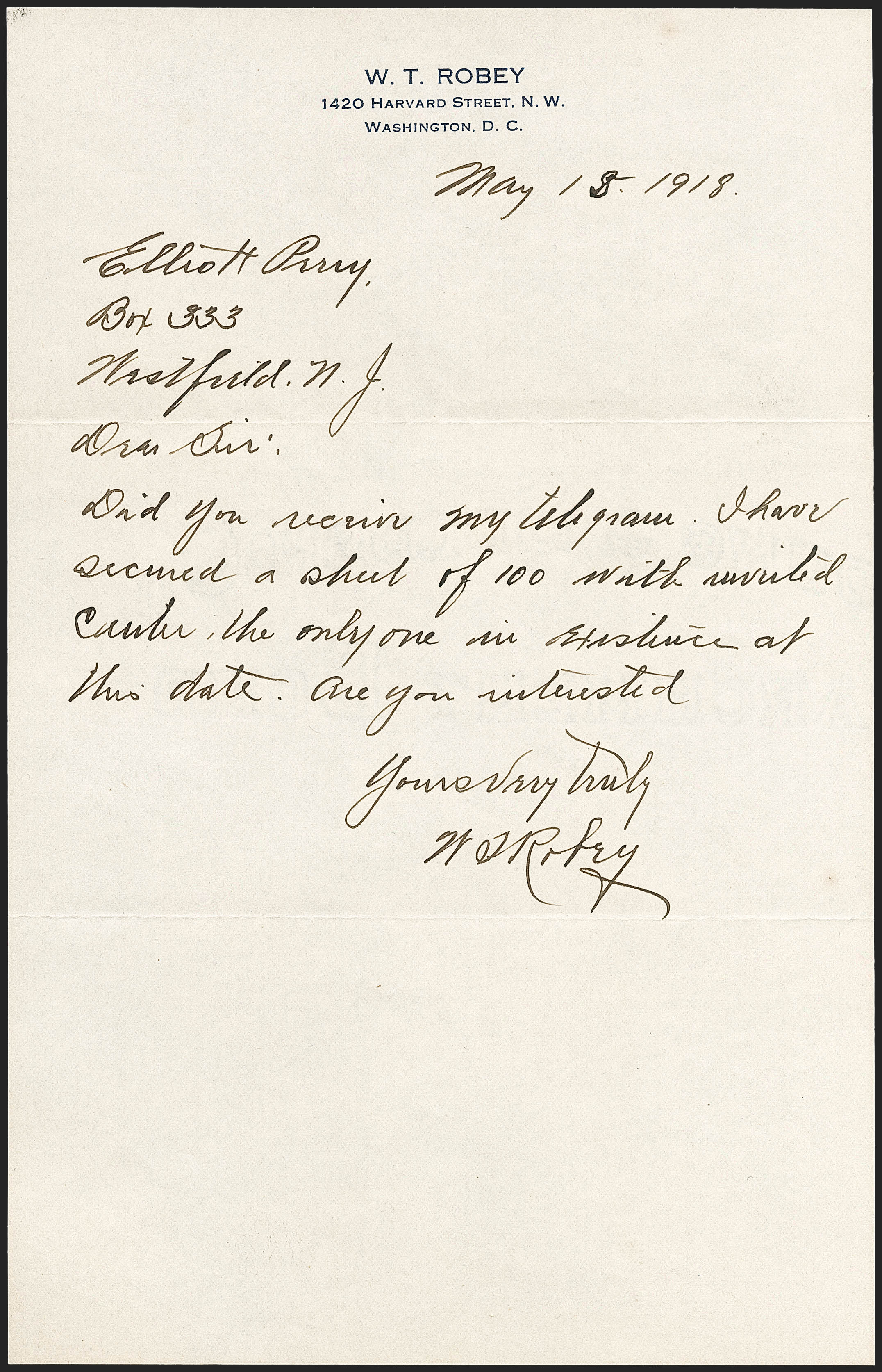 Sale no. 1233 — Lot no. 1532 — Siegel Auction Galleries