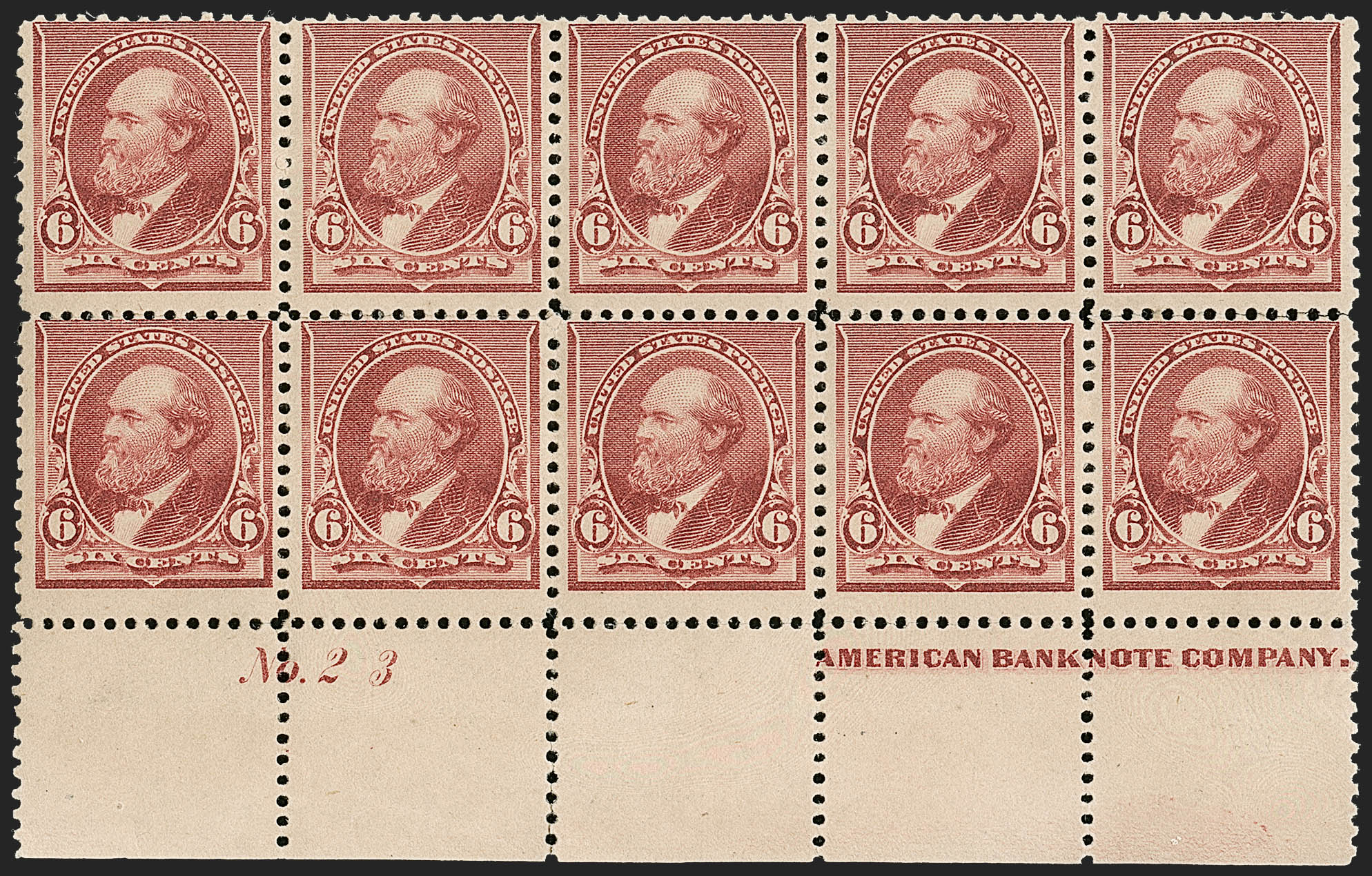 Sale no. 1234 — Lot no. 230 — Siegel Auction Galleries