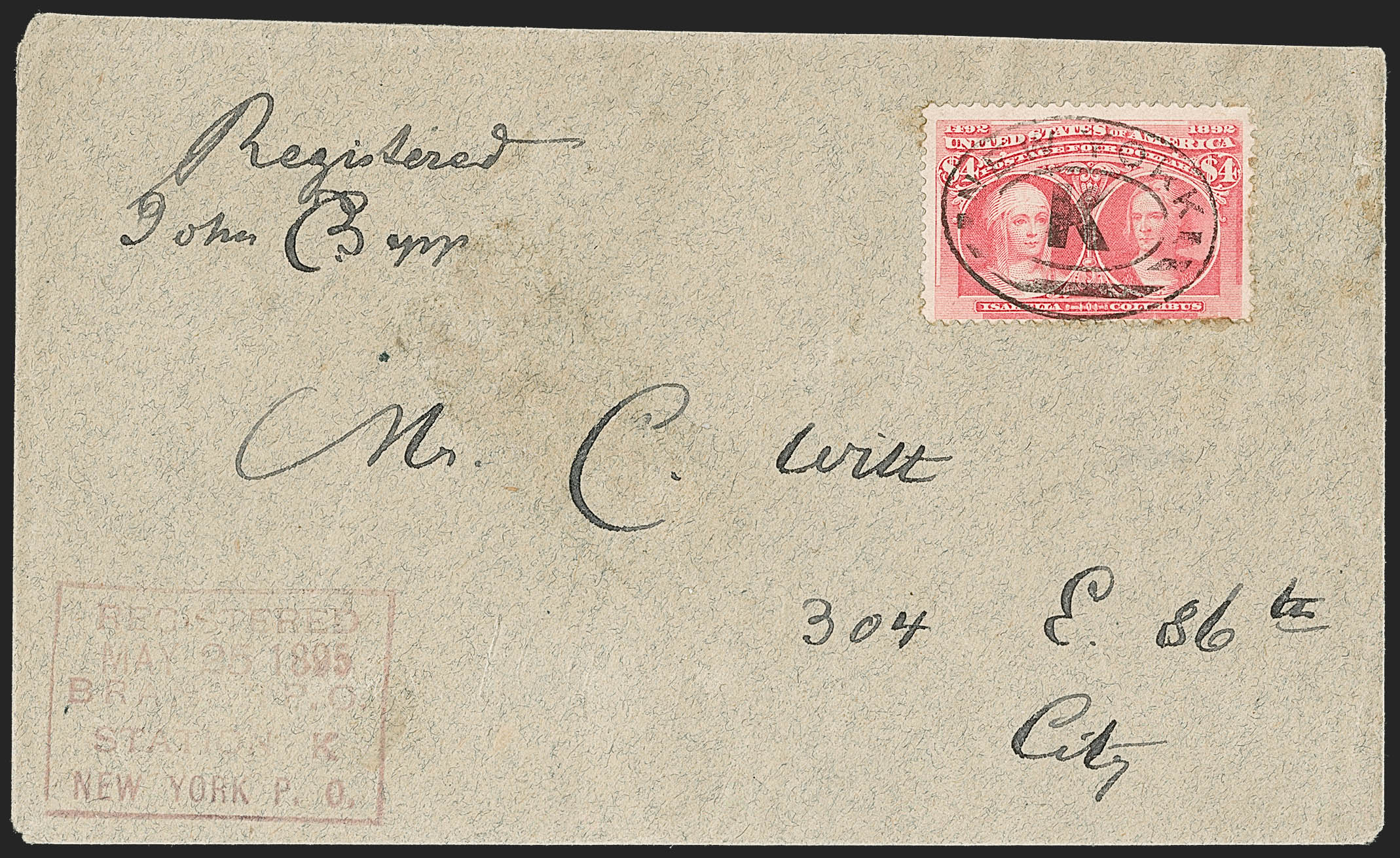 Sale no. 1234 — Lot no. 238-4 — Siegel Auction Galleries