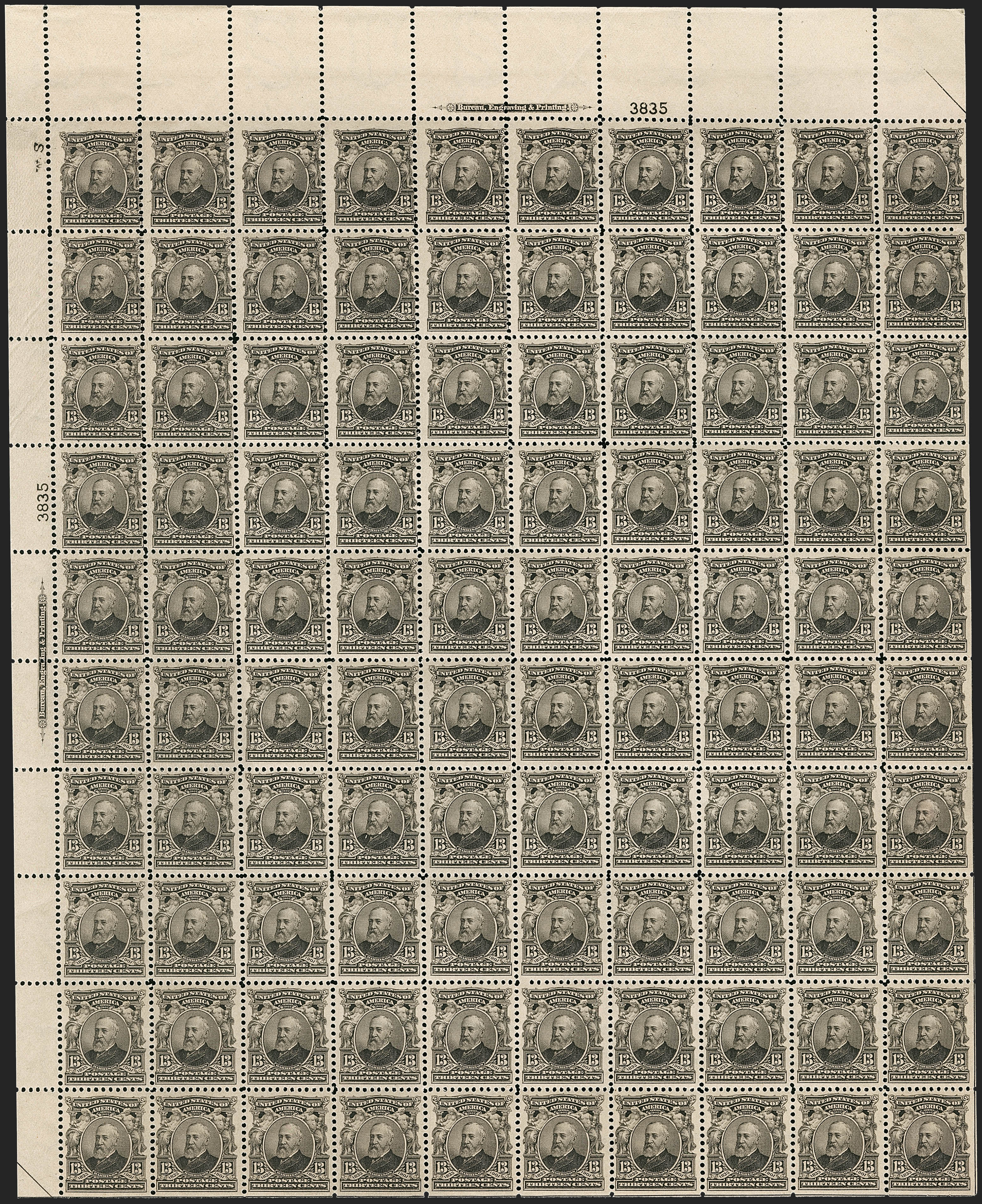 Sale no. 1234 — Lot no. 287 — Siegel Auction Galleries