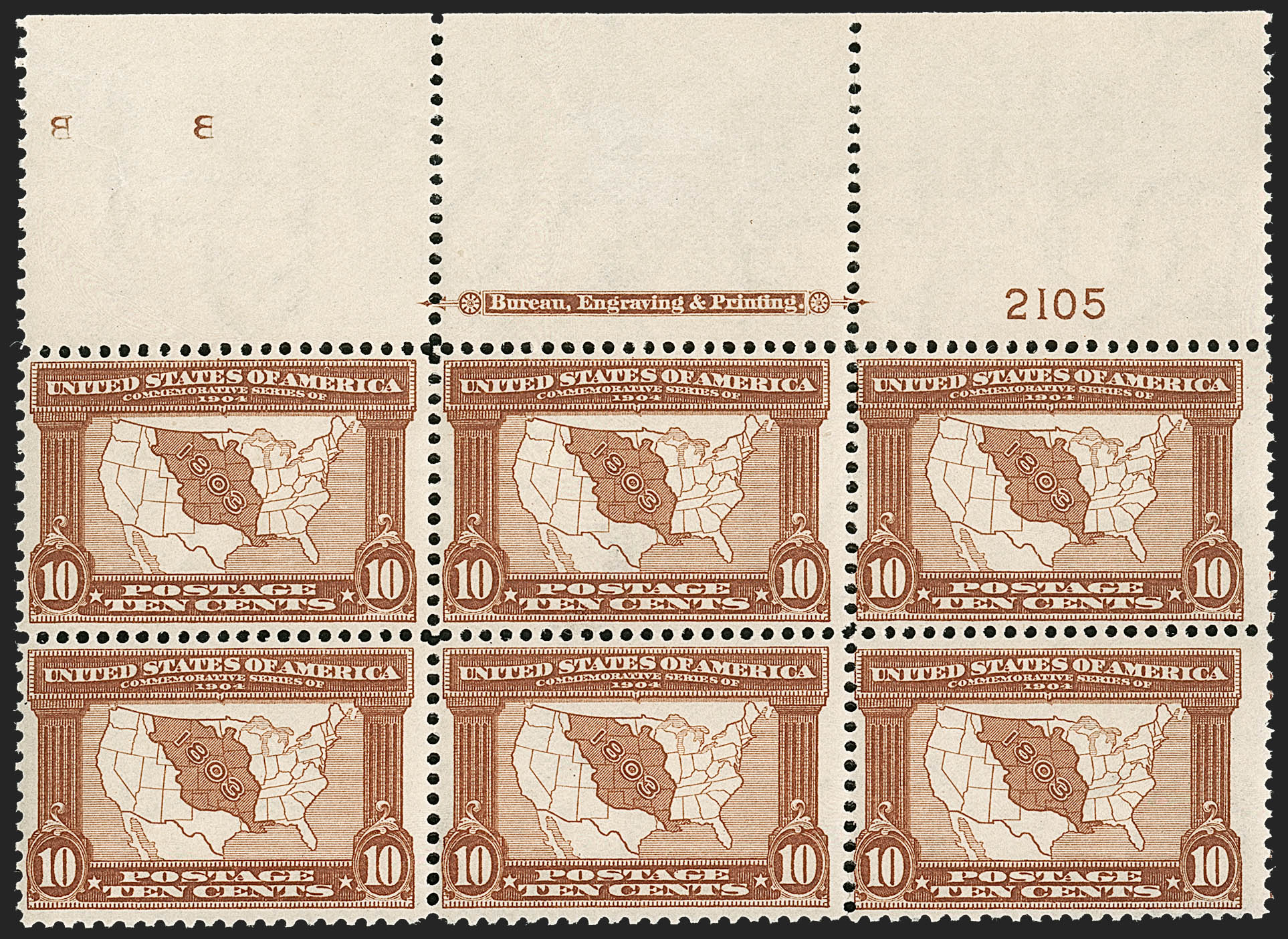 Sale no. 1234 — Lot no. 308 — Siegel Auction Galleries